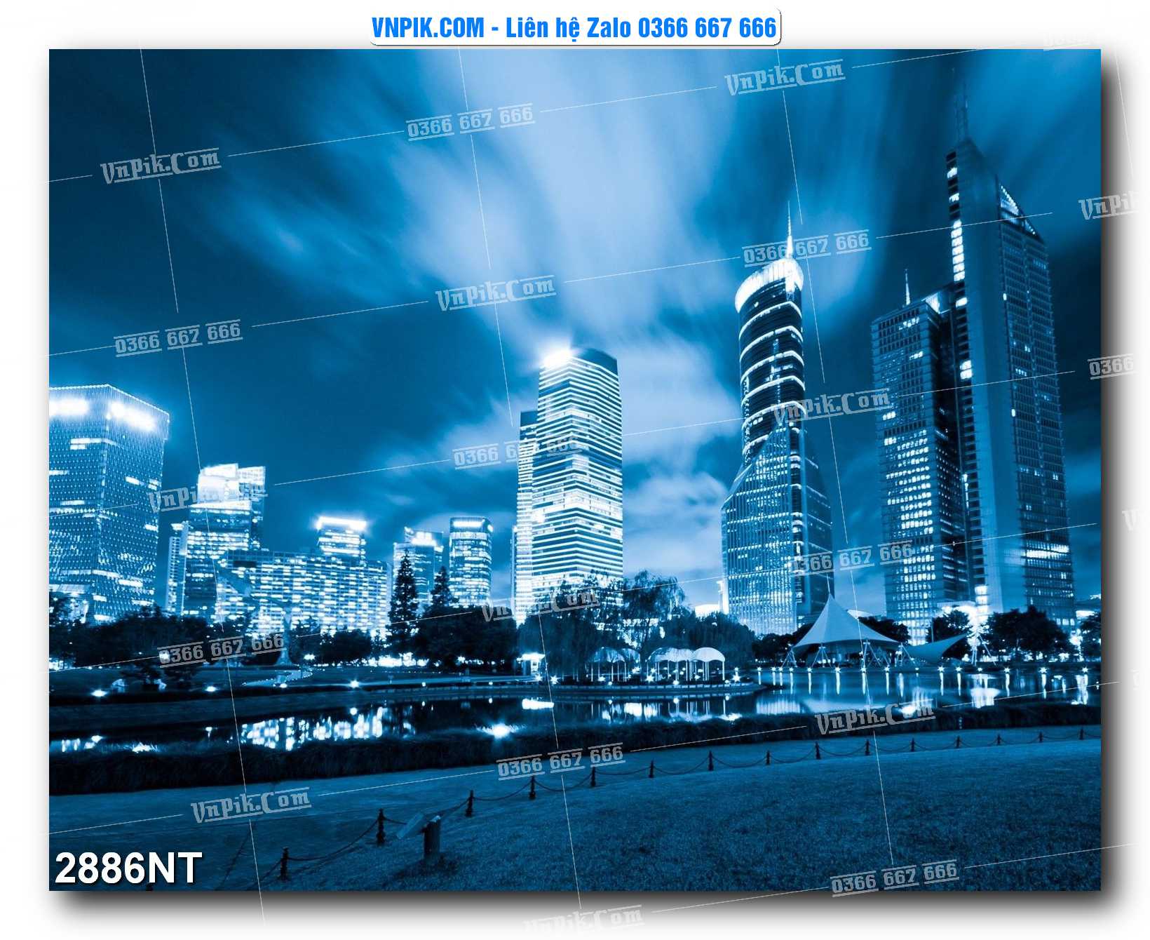 Tranh Trang Trí Phong Cảnh Nghệ Thuật Mã Số 2886NT