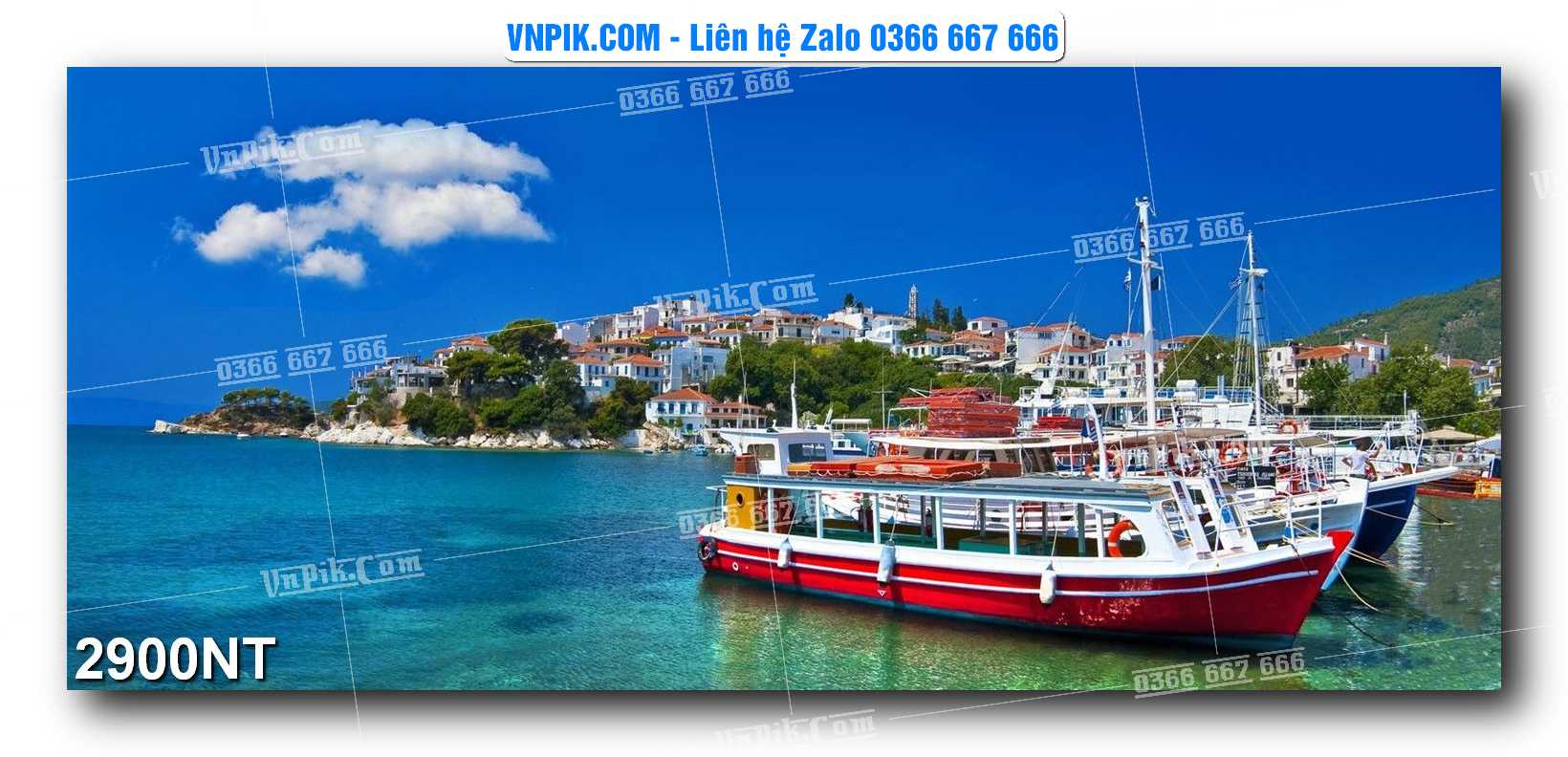 Tranh Trang Trí Phong Cảnh Nghệ Thuật Mã Số 2900NT
