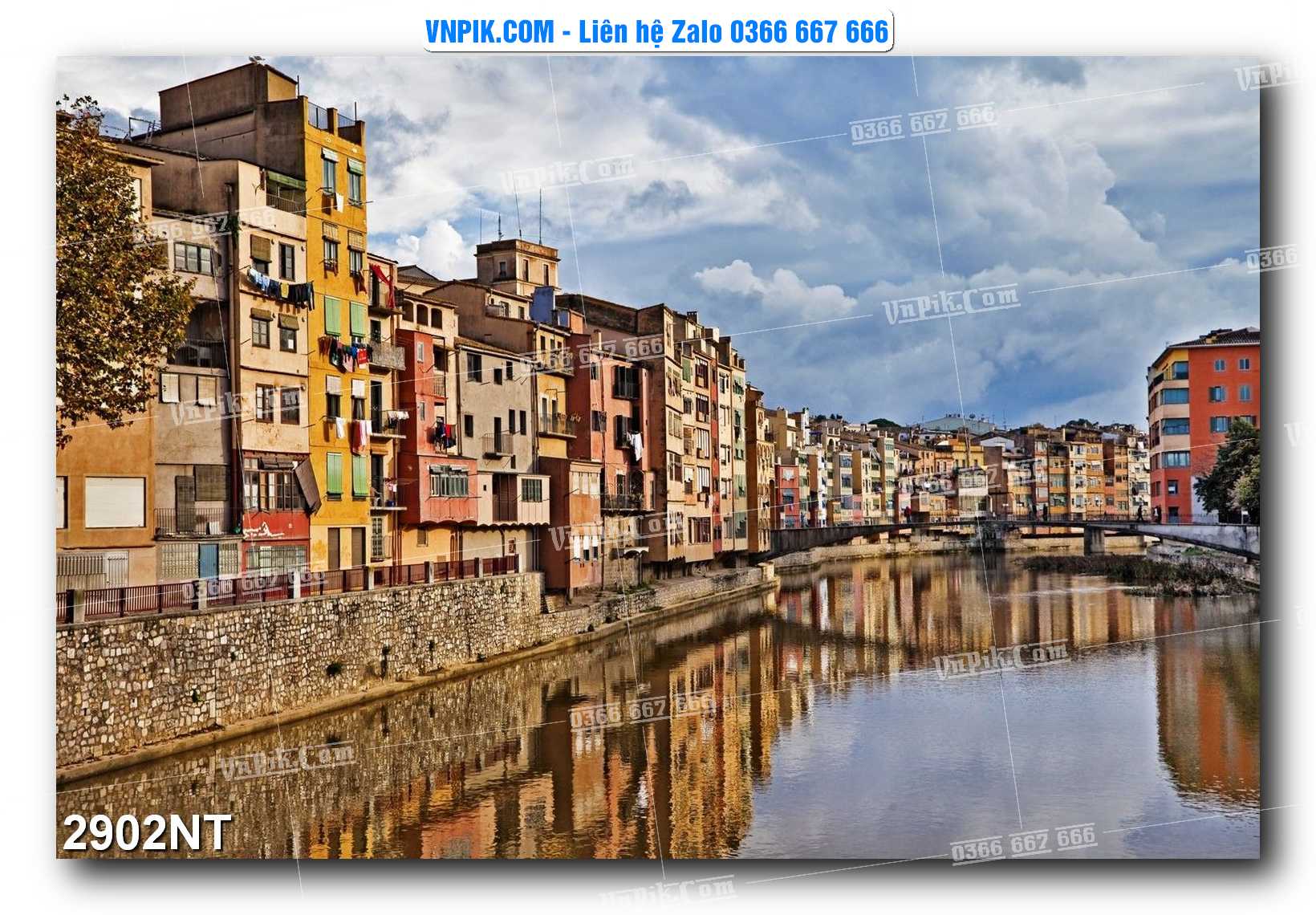 Tranh Trang Trí Phong Cảnh Nghệ Thuật Mã Số 2902NT