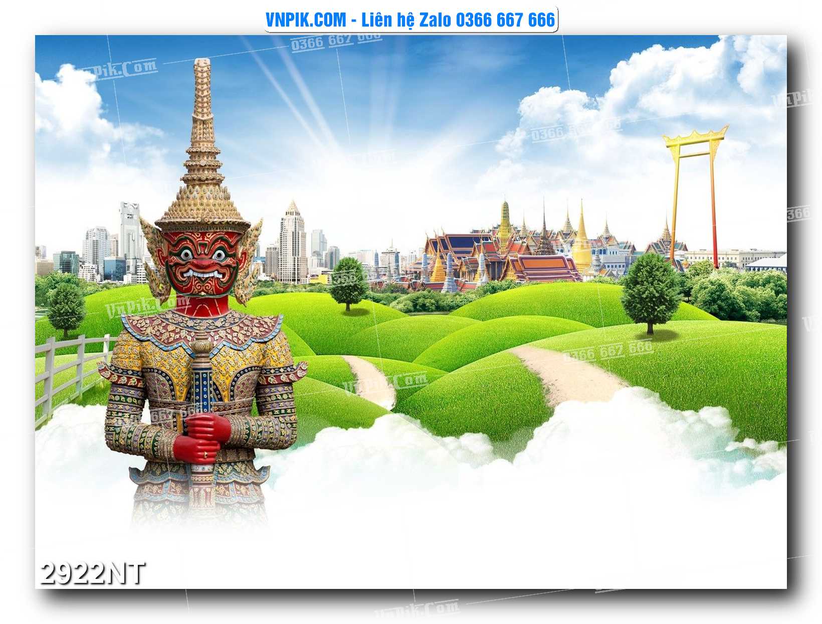 Tranh Trang Trí Phong Cảnh Nghệ Thuật Mã Số 2922NT