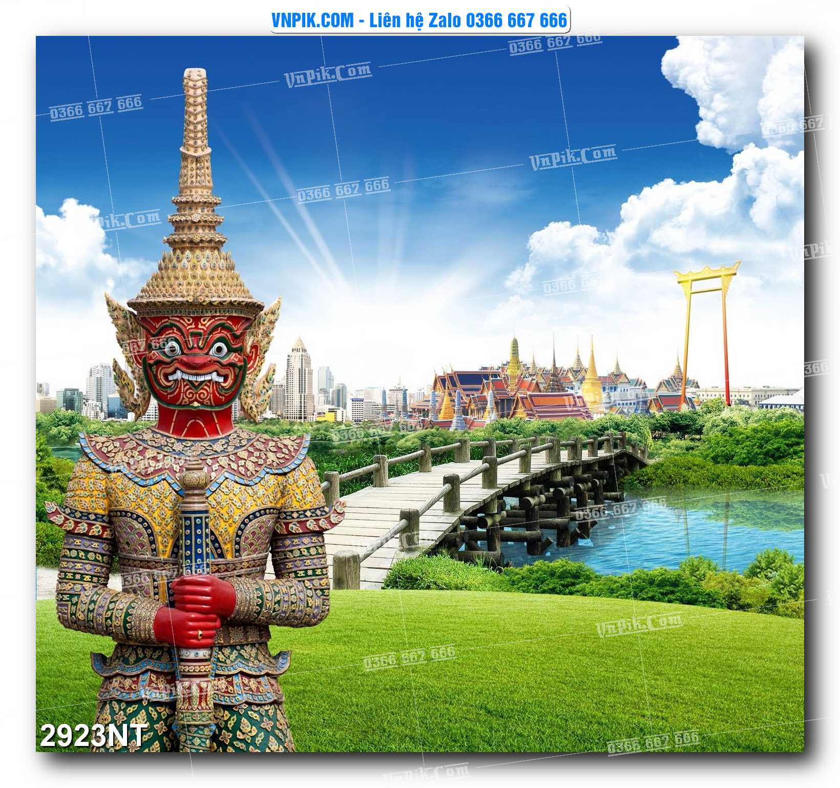 Tranh Trang Trí Phong Cảnh Nghệ Thuật Mã Số 2923NT