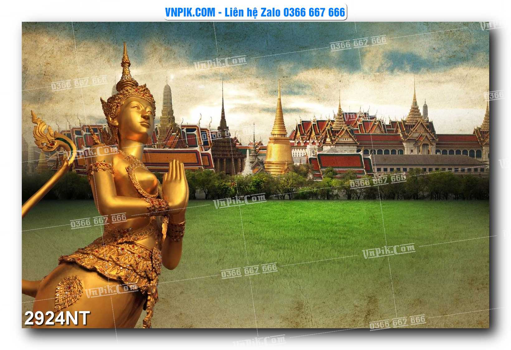 Tranh Trang Trí Phong Cảnh Nghệ Thuật Mã Số 2924NT