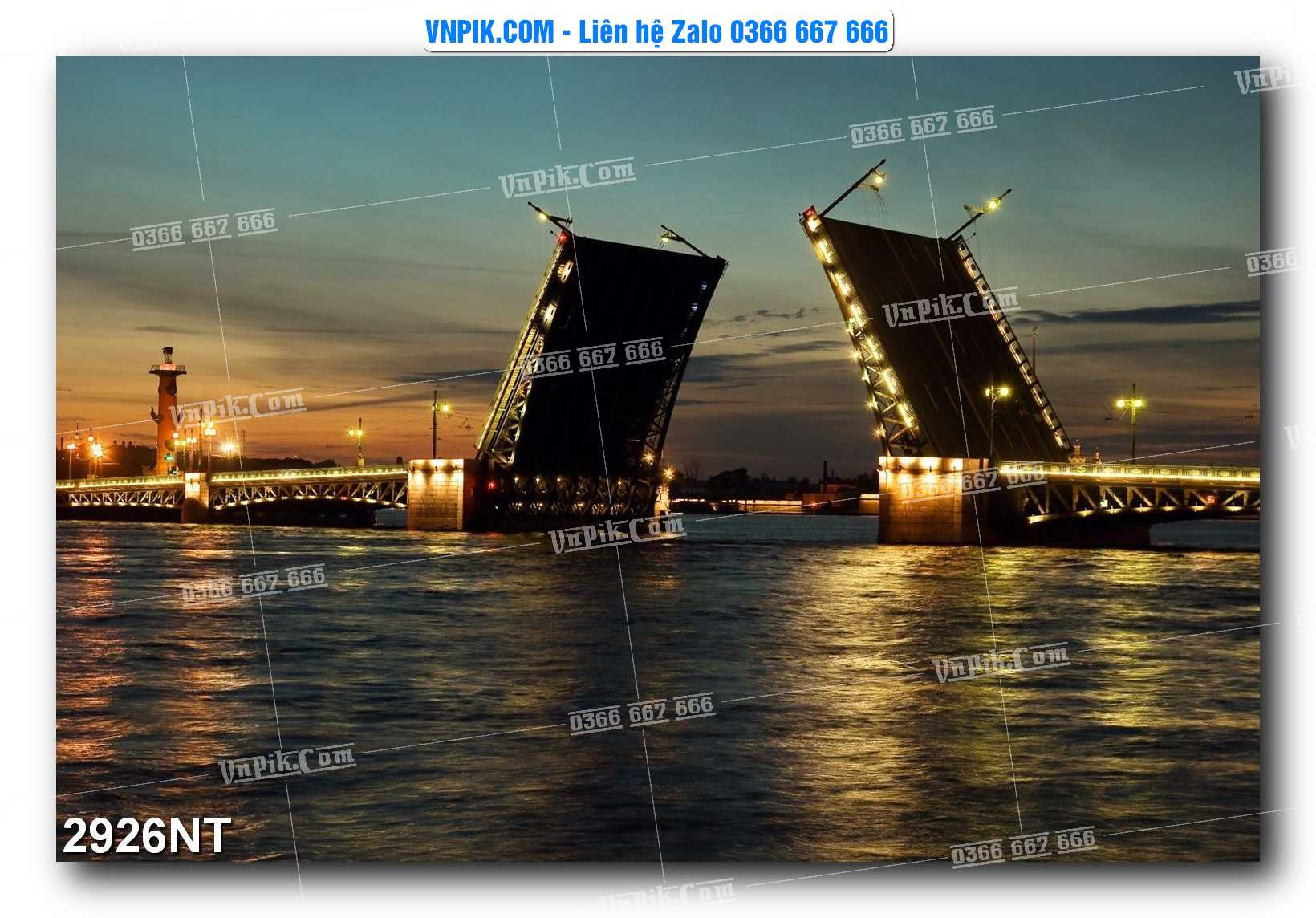 Tranh Trang Trí Phong Cảnh Nghệ Thuật Mã Số 2926NT