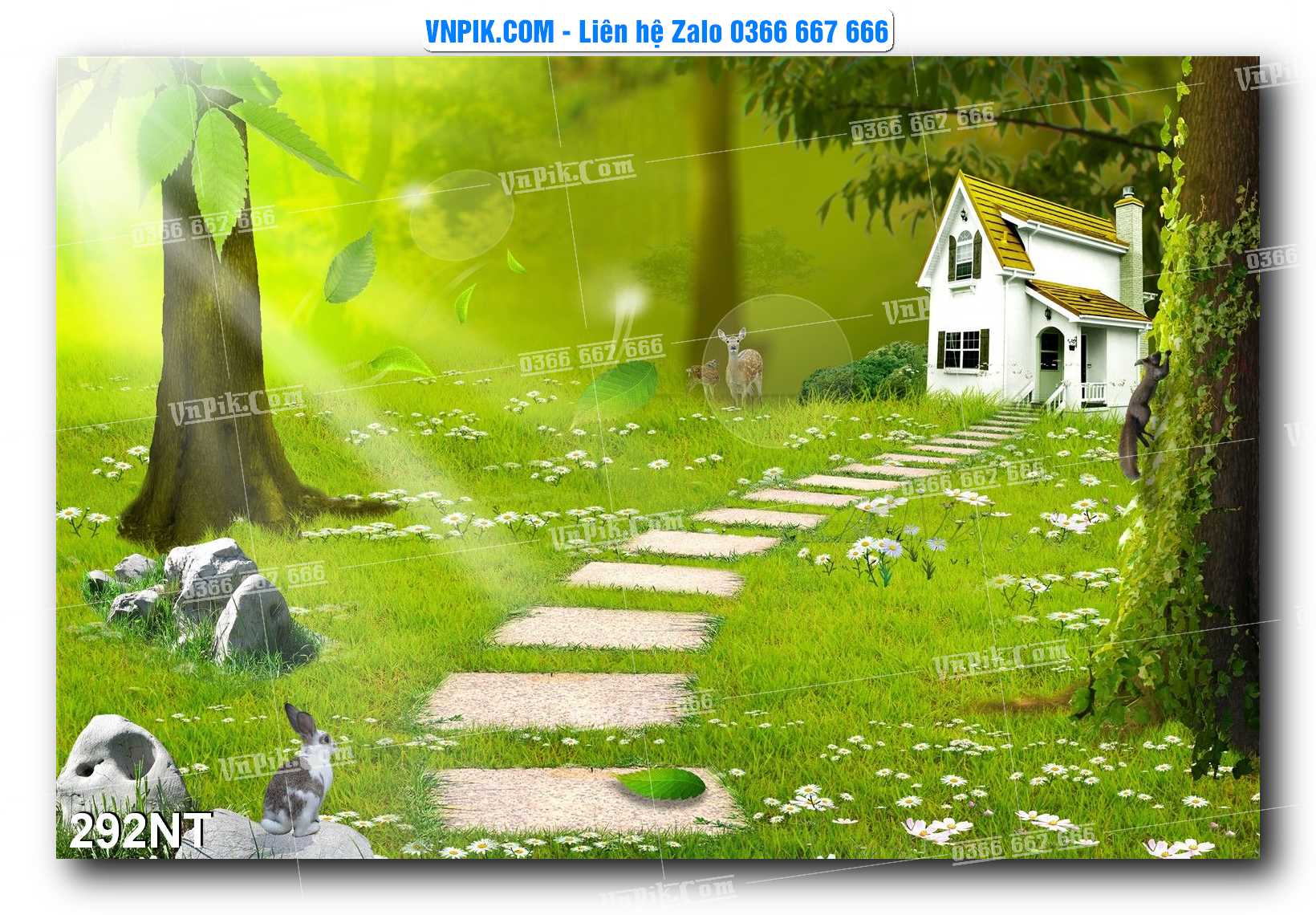 Tranh Trang Trí Phong Cảnh Nghệ Thuật Mã Số 292NT