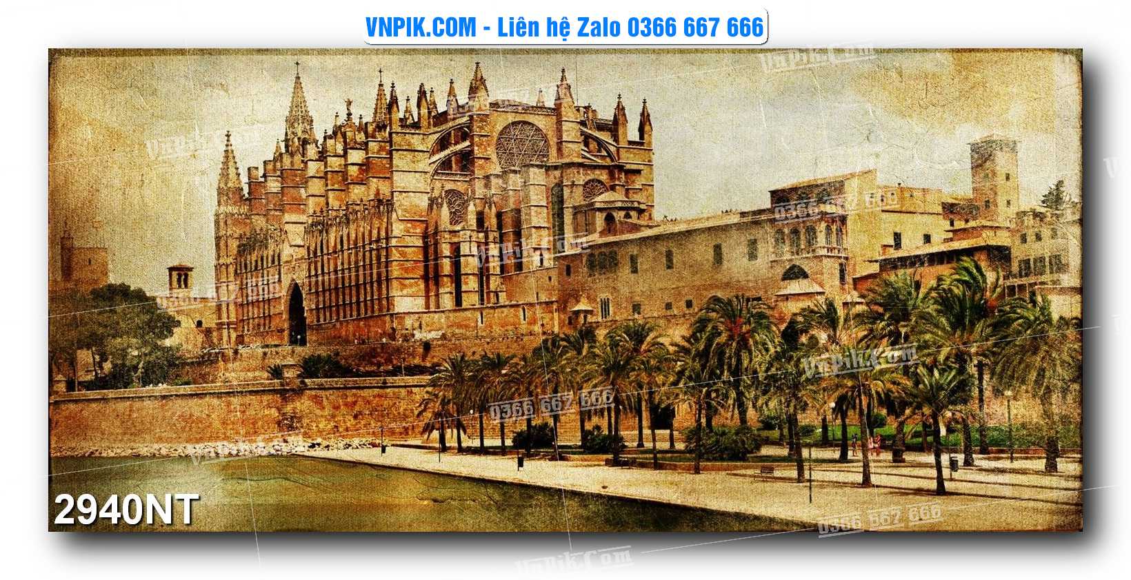 Tranh Trang Trí Phong Cảnh Nghệ Thuật Mã Số 2940NT