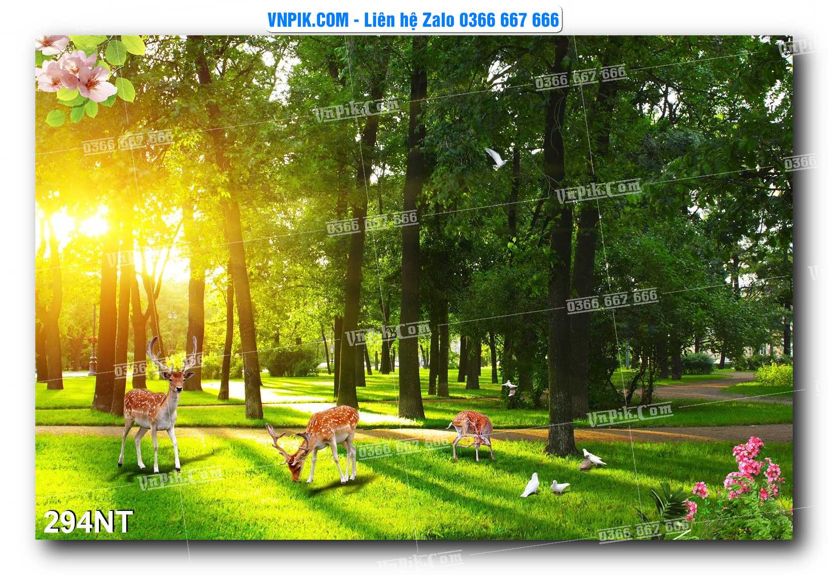Tranh Trang Trí Phong Cảnh Nghệ Thuật Mã Số 294NT