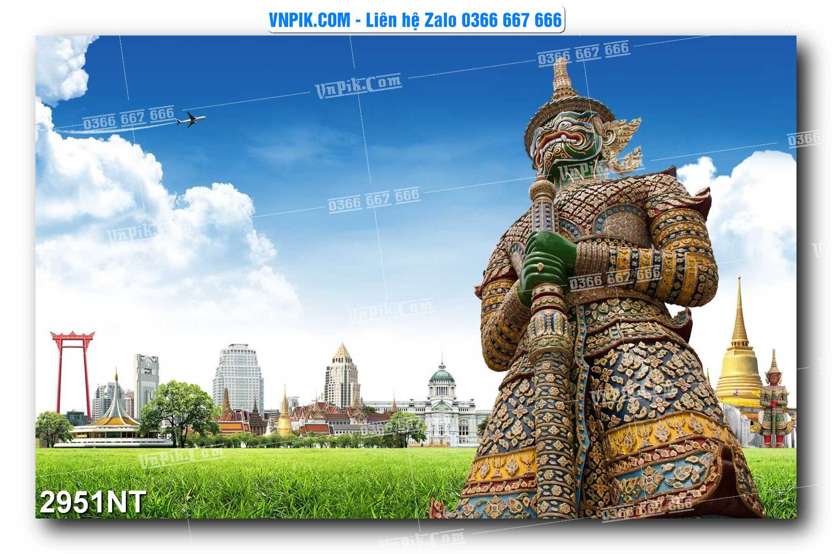 Tranh Trang Trí Phong Cảnh Nghệ Thuật Mã Số 2951NT