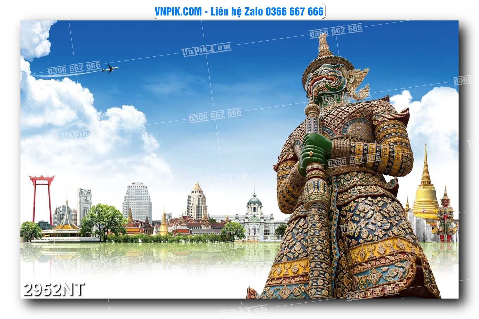 Tranh Trang Trí Phong Cảnh Nghệ Thuật Mã Số 2952NT