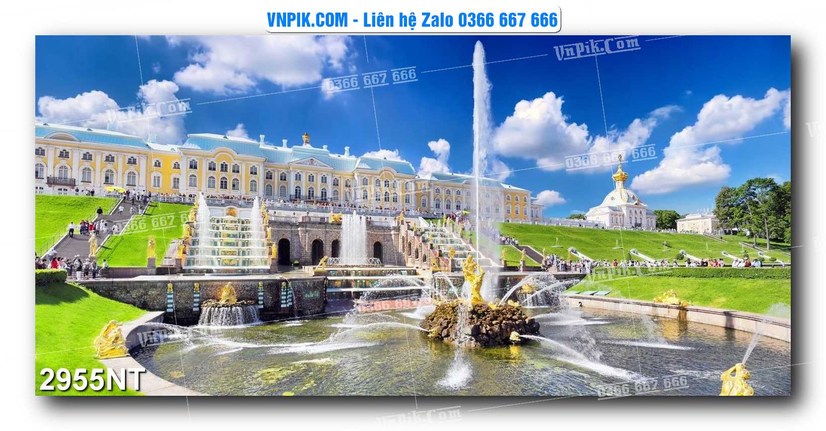 Tranh Trang Trí Phong Cảnh Nghệ Thuật Mã Số 2955NT