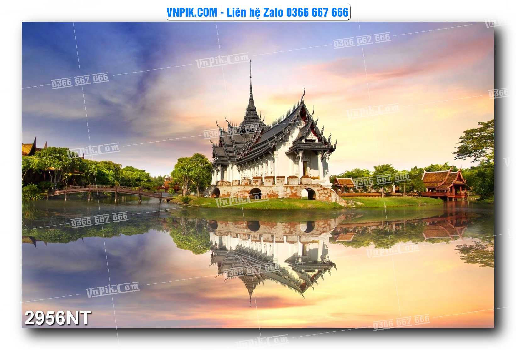 Tranh Trang Trí Phong Cảnh Nghệ Thuật Mã Số 2956NT