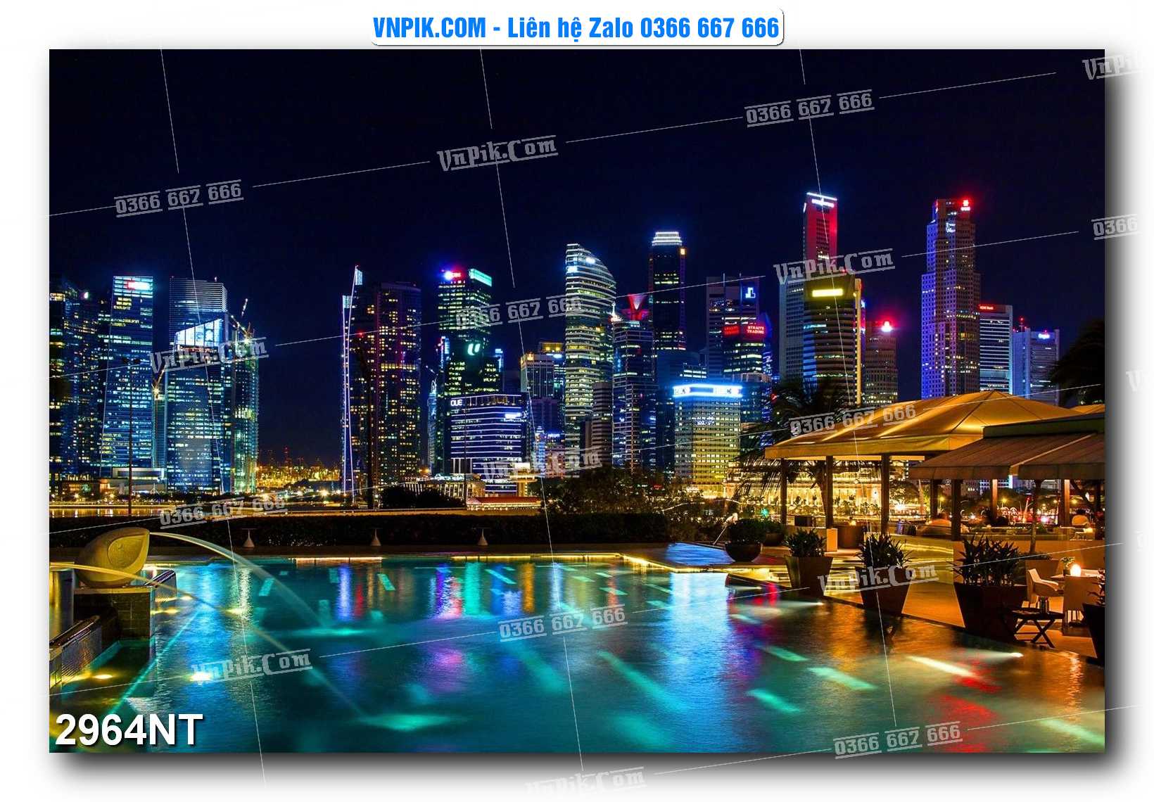 Tranh Trang Trí Phong Cảnh Nghệ Thuật Mã Số 2964NT