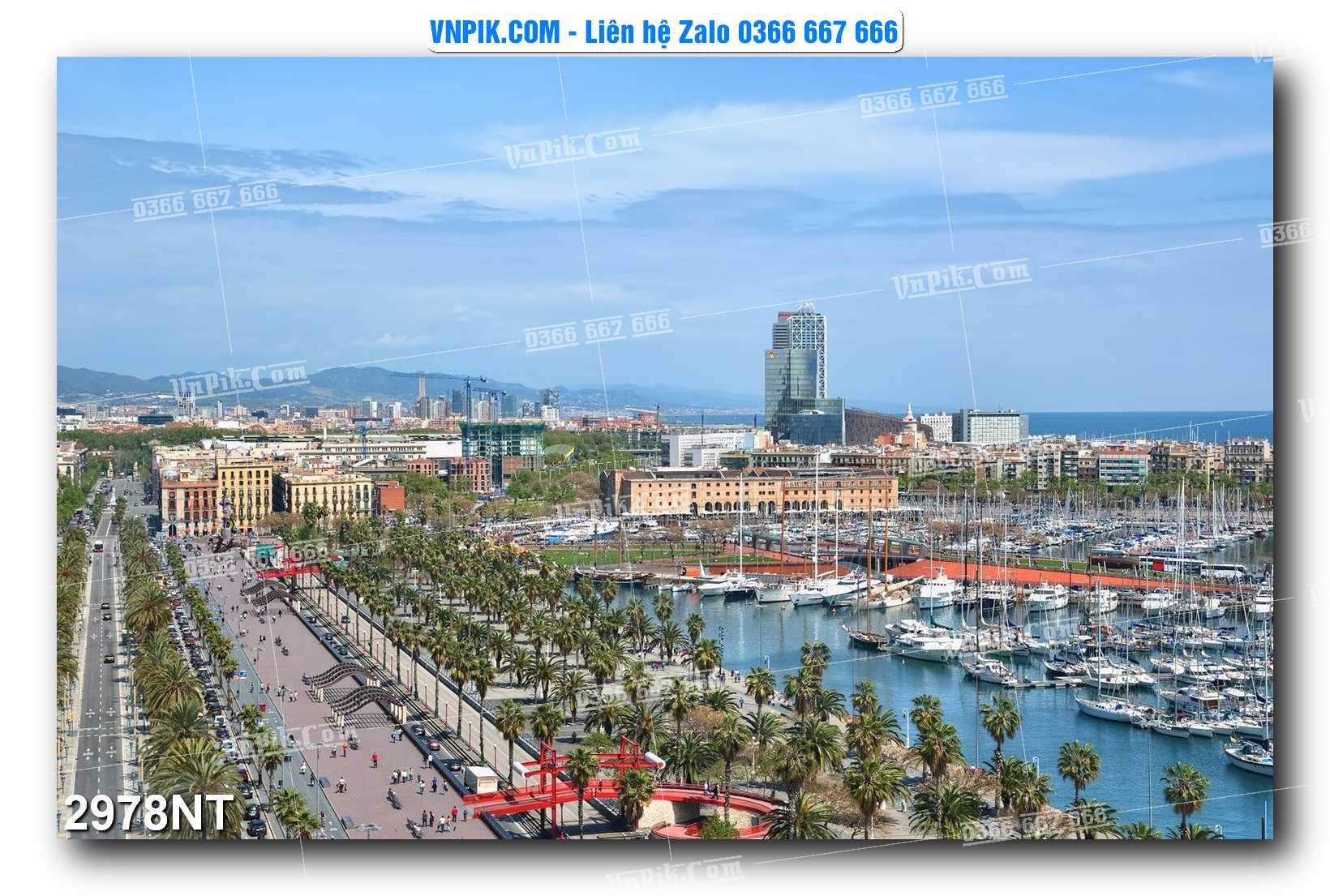 Tranh Trang Trí Phong Cảnh Nghệ Thuật Mã Số 2978NT