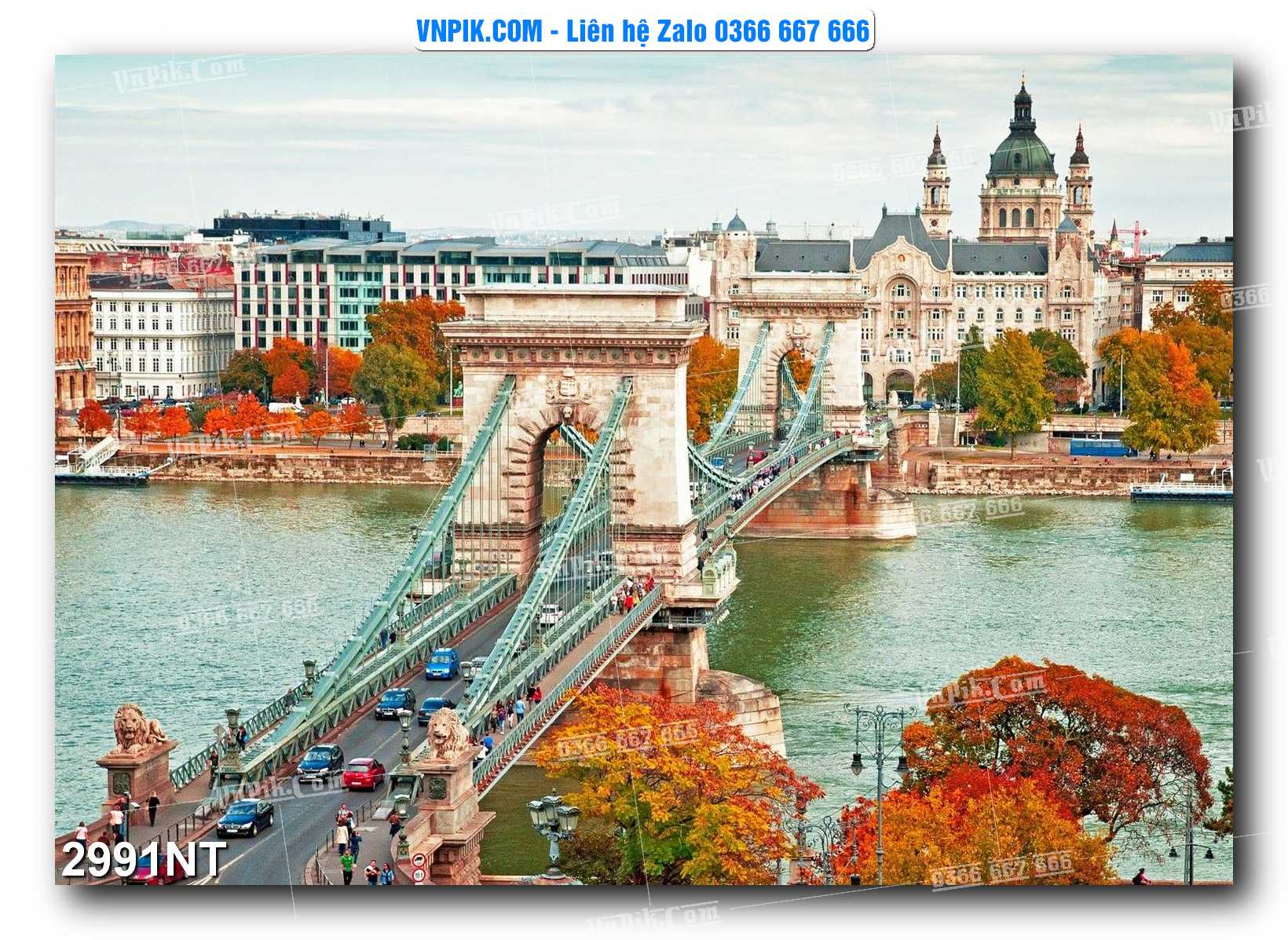 Tranh Trang Trí Phong Cảnh Nghệ Thuật Mã Số 2991NT