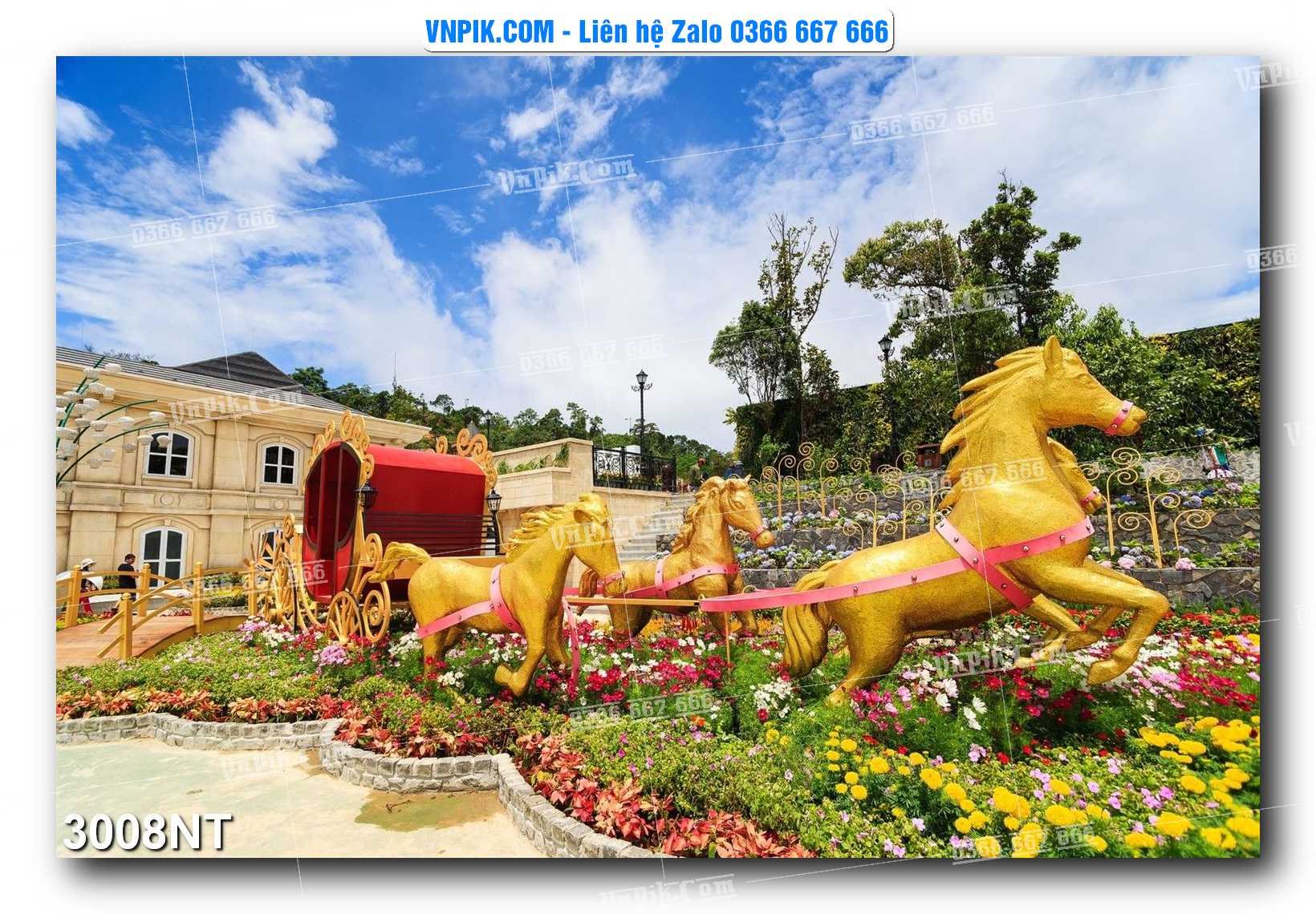 Tranh Trang Trí Phong Cảnh Nghệ Thuật Mã Số 3008NT