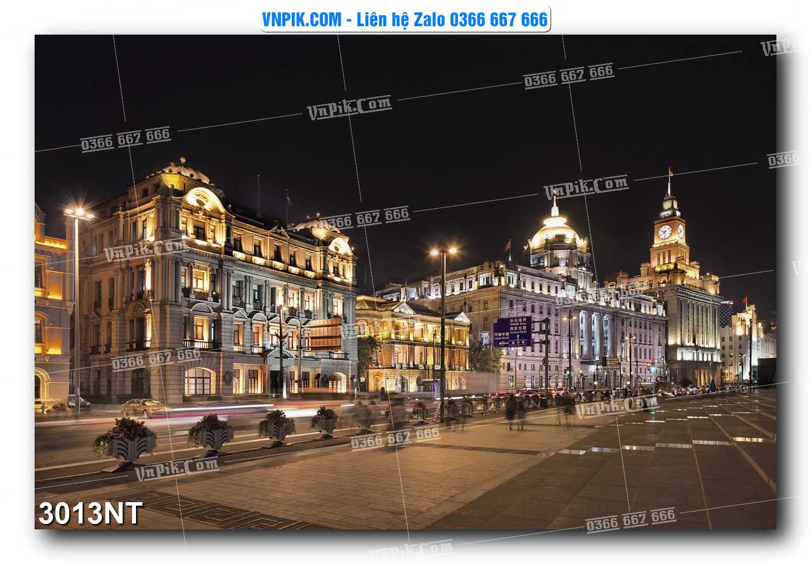 Tranh Trang Trí Phong Cảnh Nghệ Thuật Mã Số 3013NT