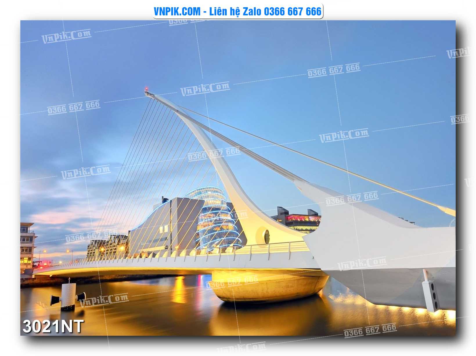 Tranh Trang Trí Phong Cảnh Nghệ Thuật Mã Số 3021NT