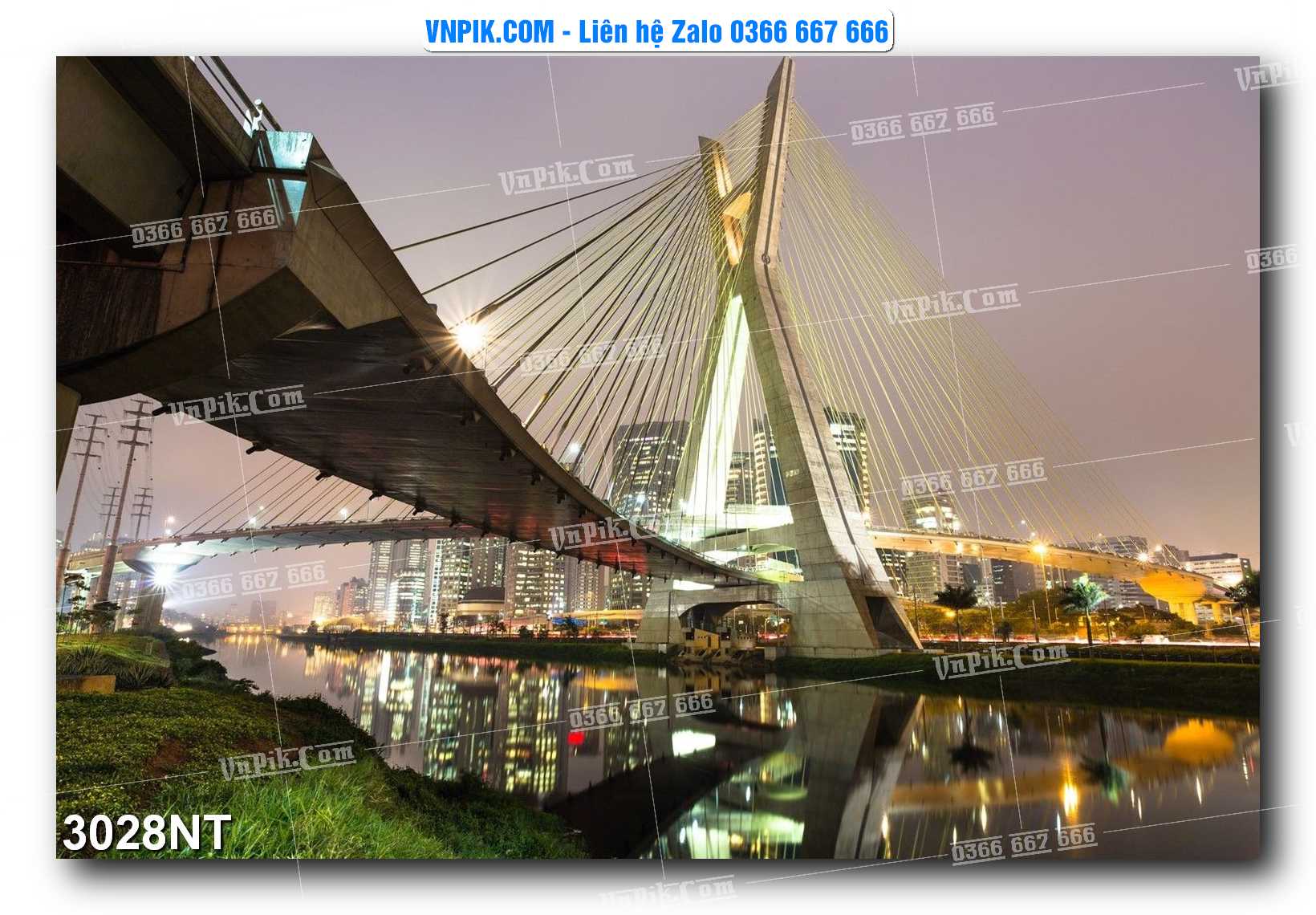 Tranh Trang Trí Phong Cảnh Nghệ Thuật Mã Số 3028NT