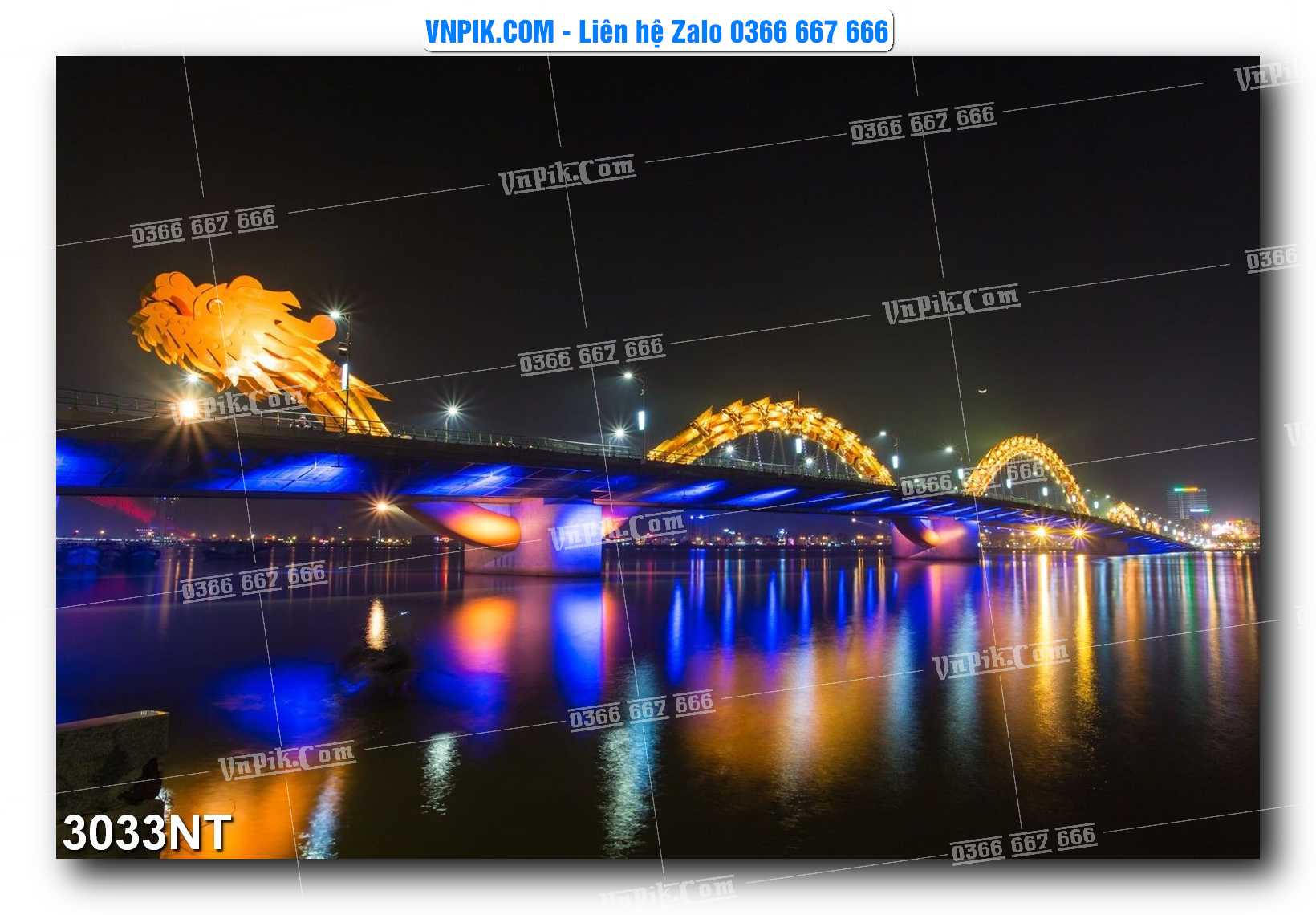 Tranh Trang Trí Phong Cảnh Nghệ Thuật Mã Số 3033NT