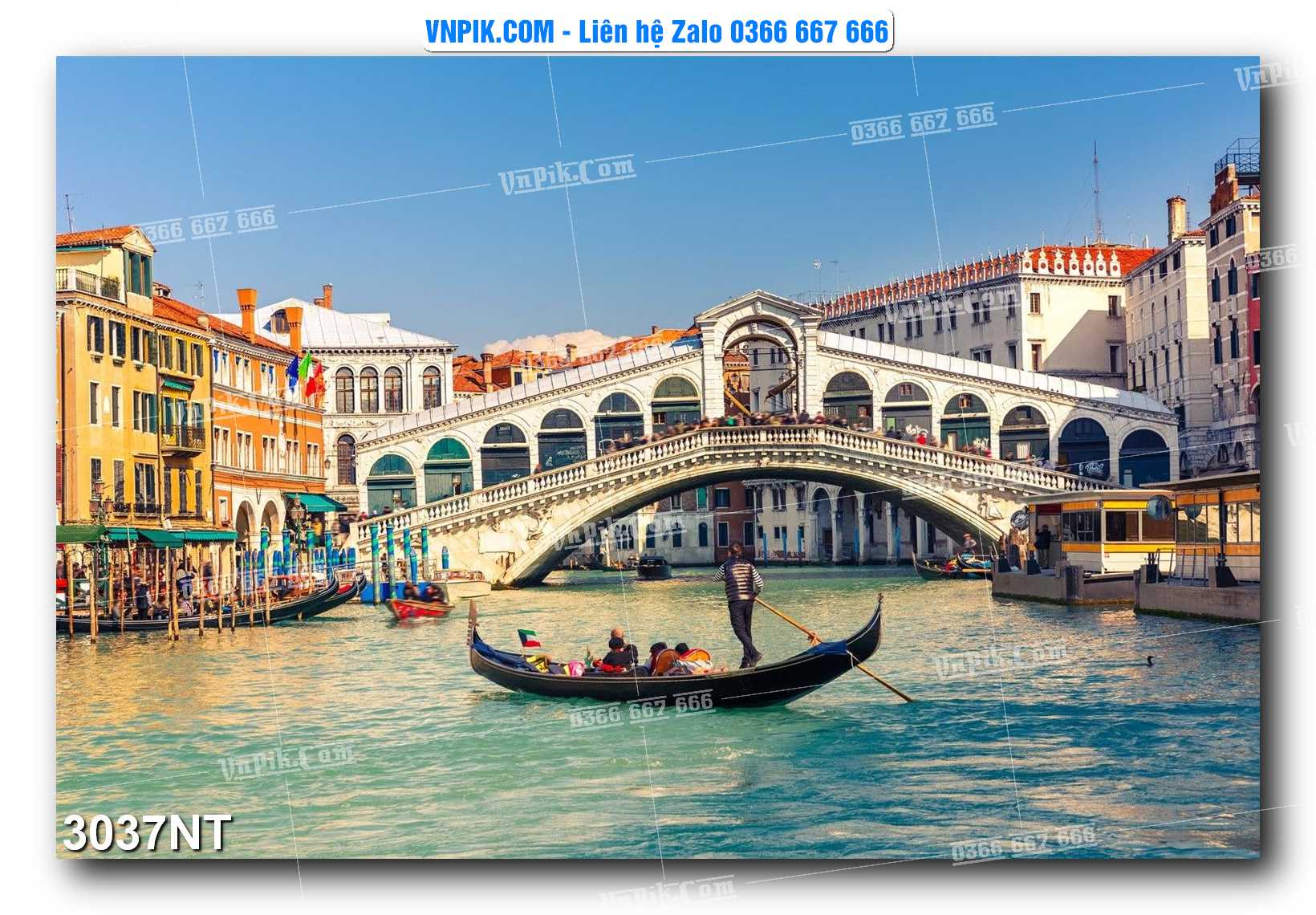 Tranh Trang Trí Phong Cảnh Nghệ Thuật Mã Số 3037NT