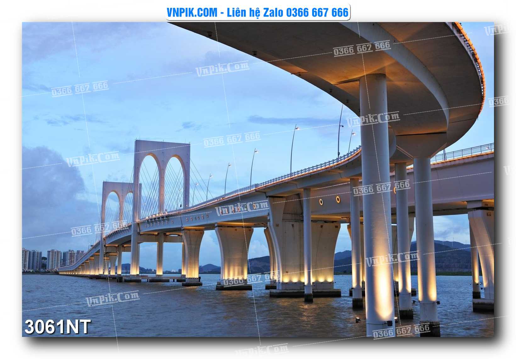 Tranh Trang Trí Phong Cảnh Nghệ Thuật Mã Số 3061NT