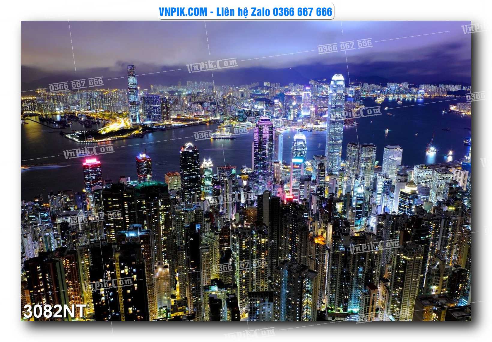 Tranh Trang Trí Phong Cảnh Nghệ Thuật Mã Số 3082NT