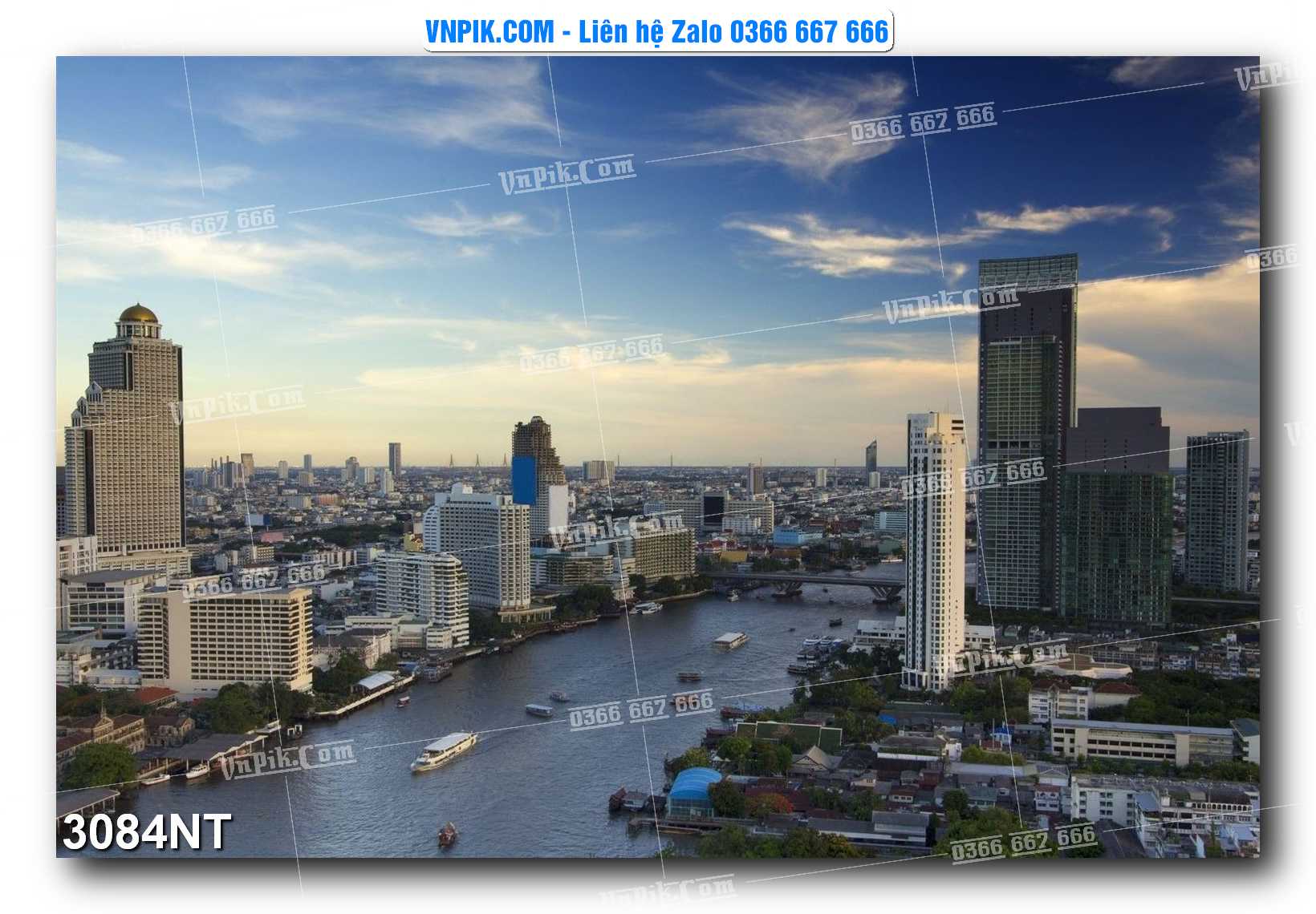 Tranh Trang Trí Phong Cảnh Nghệ Thuật Mã Số 3084NT