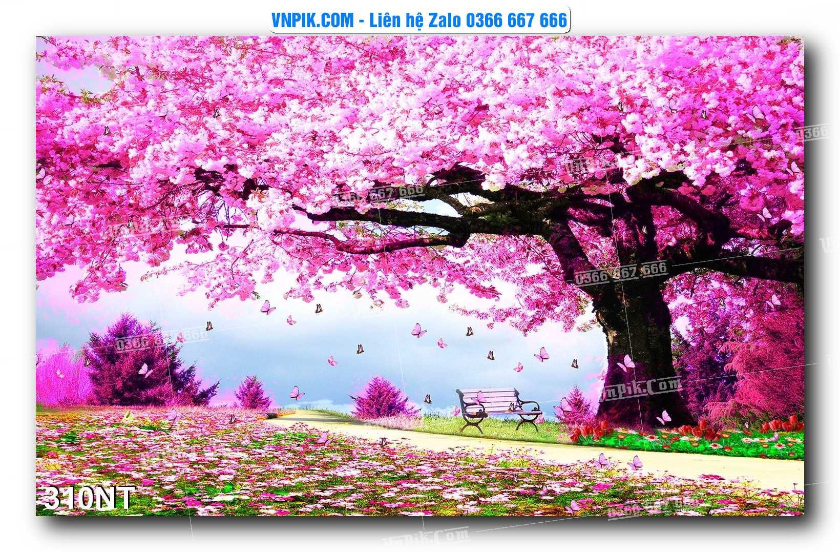 Tranh Trang Trí Phong Cảnh Nghệ Thuật Mã Số 310NT