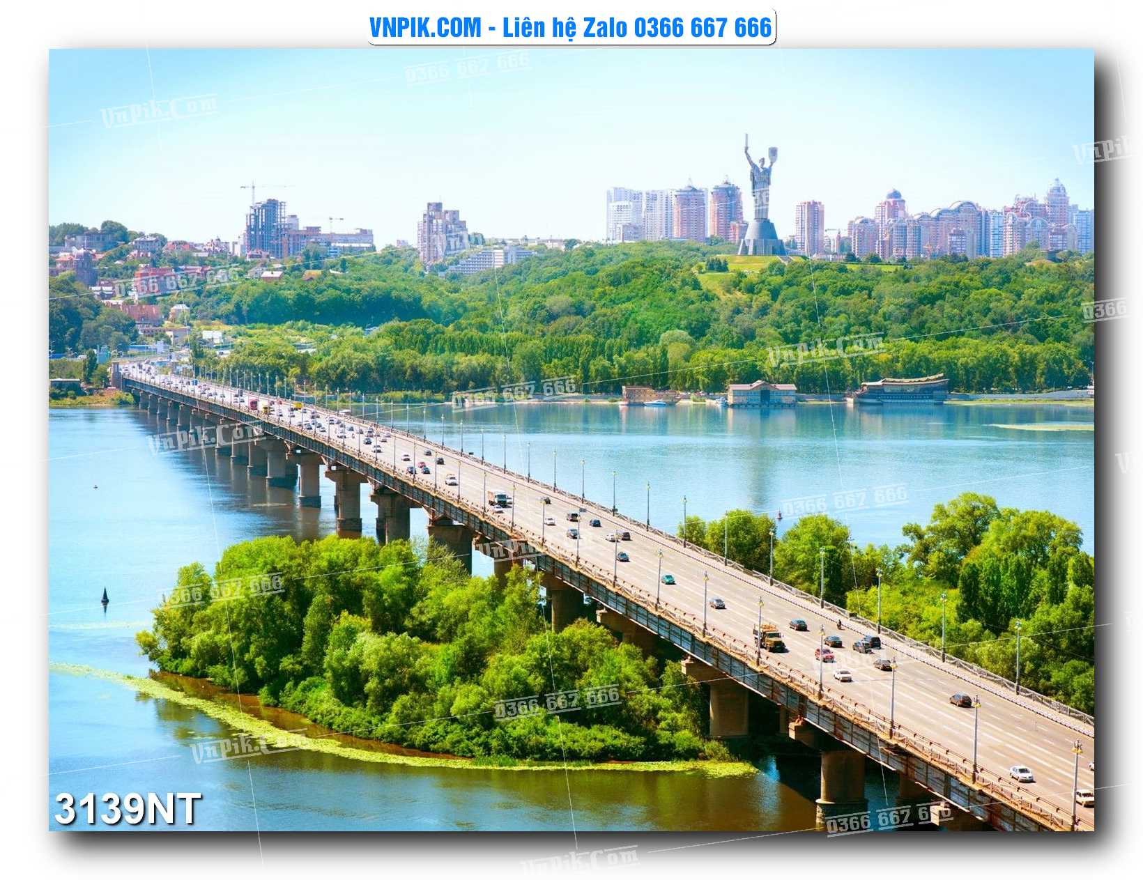 Tranh Trang Trí Phong Cảnh Nghệ Thuật Mã Số 3139NT
