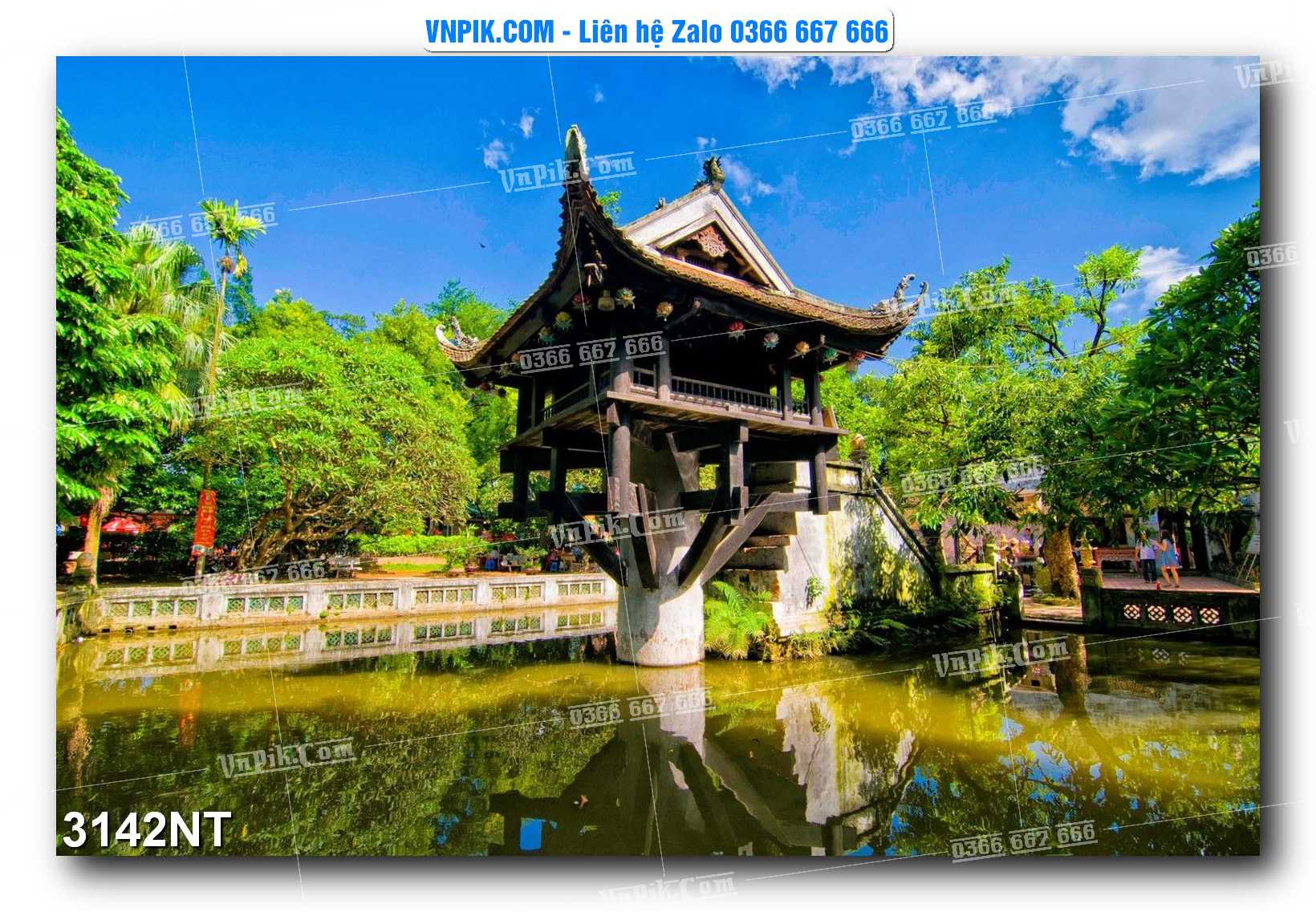Tranh Trang Trí Phong Cảnh Nghệ Thuật Mã Số 3142NT
