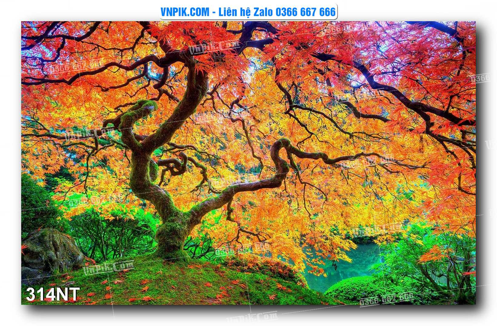 Tranh Trang Trí Phong Cảnh Nghệ Thuật Mã Số 314NT