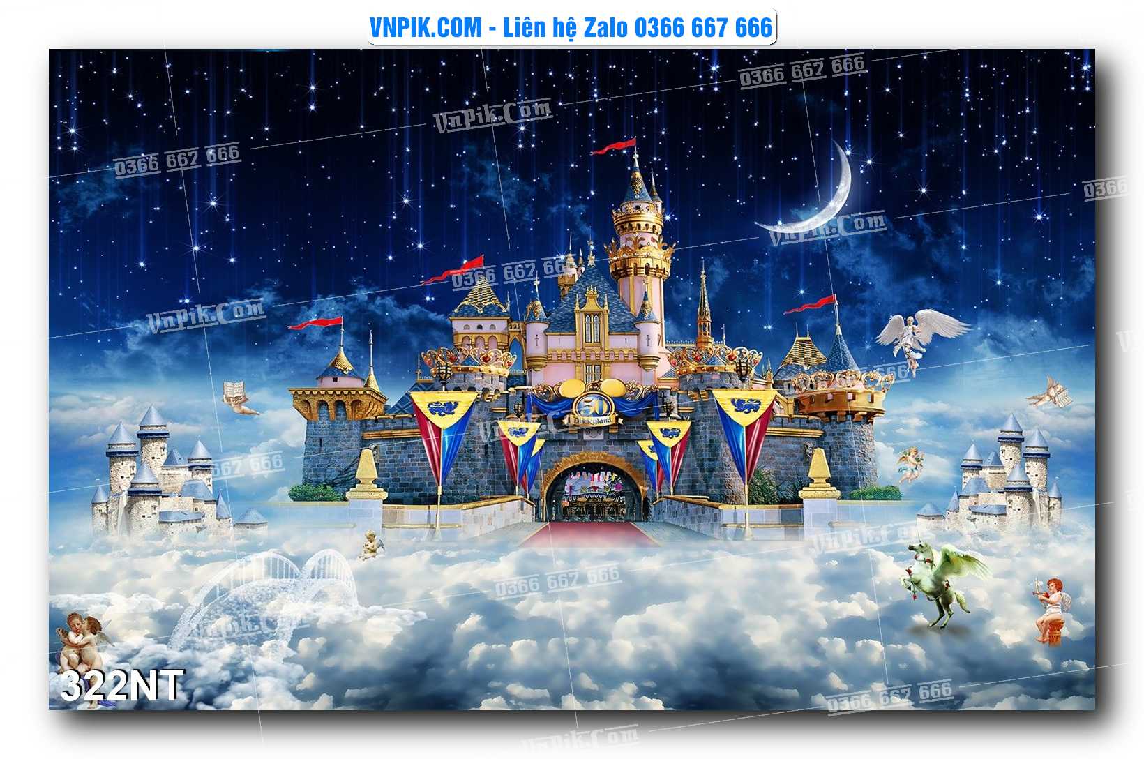 Tranh Trang Trí Phong Cảnh Nghệ Thuật Mã Số 322NT
