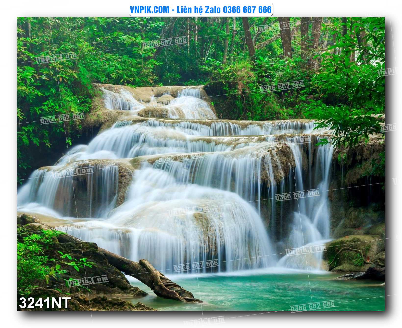 Tranh Trang Trí Phong Cảnh Nghệ Thuật Mã Số 3241NT