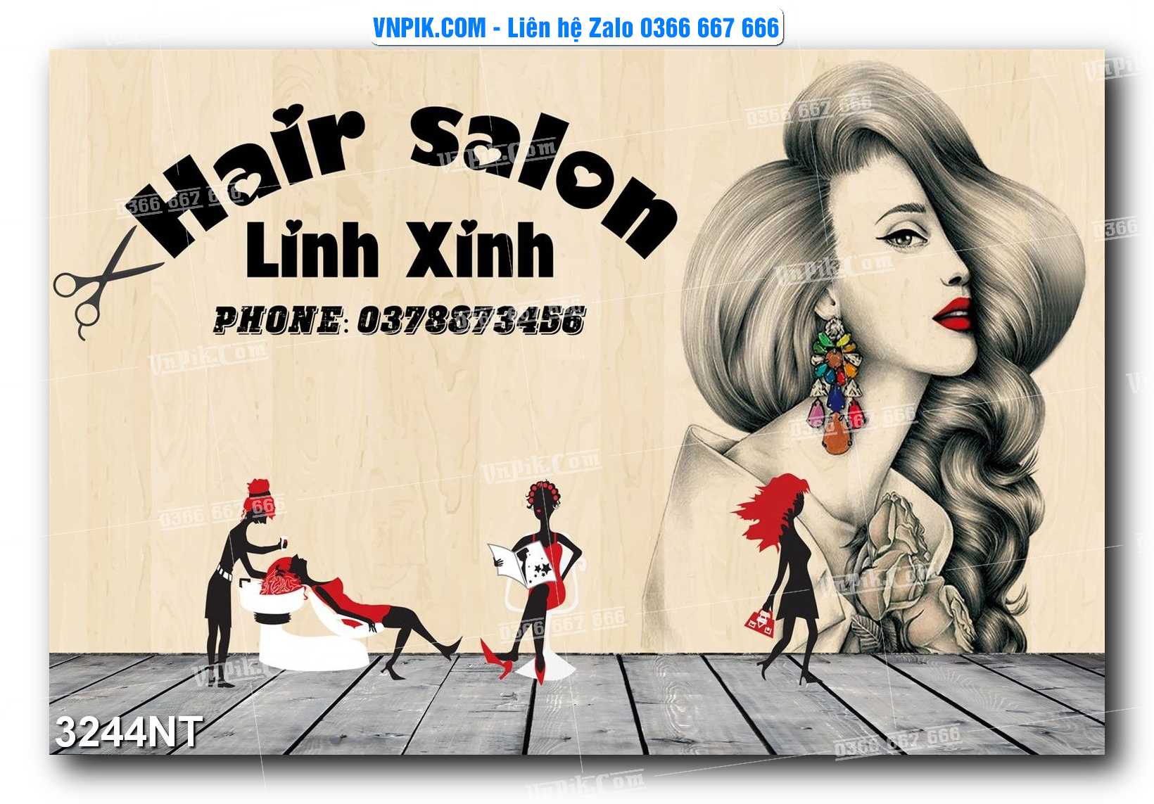 Tranh Trang Trí Phong Cảnh Nghệ Thuật Mã Số 3244NT