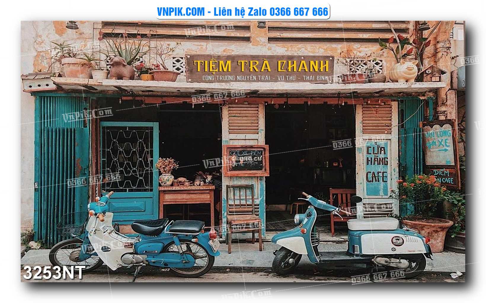 Tranh Trang Trí Phong Cảnh Nghệ Thuật Mã Số 3253NT