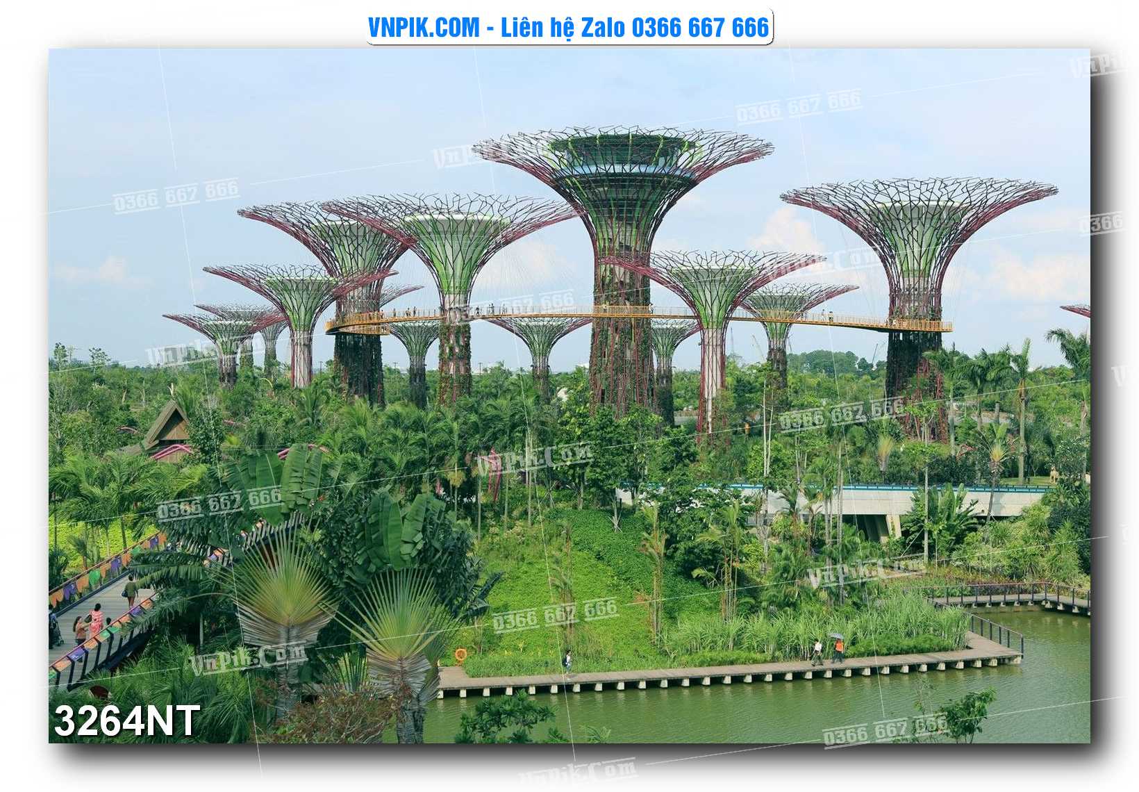 Tranh Trang Trí Phong Cảnh Nghệ Thuật Mã Số 3264NT