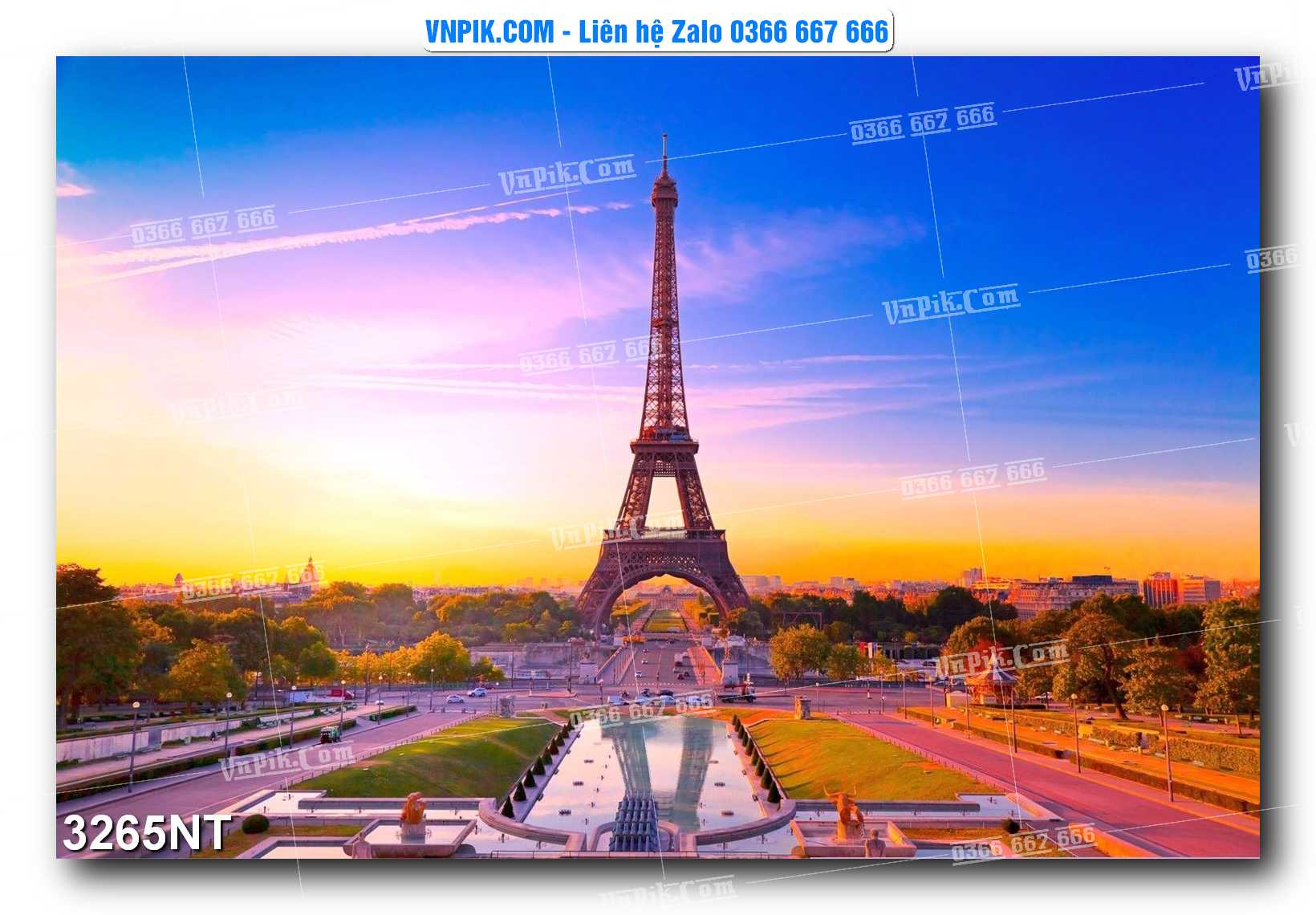Tranh Trang Trí Phong Cảnh Nghệ Thuật Mã Số 3265NT