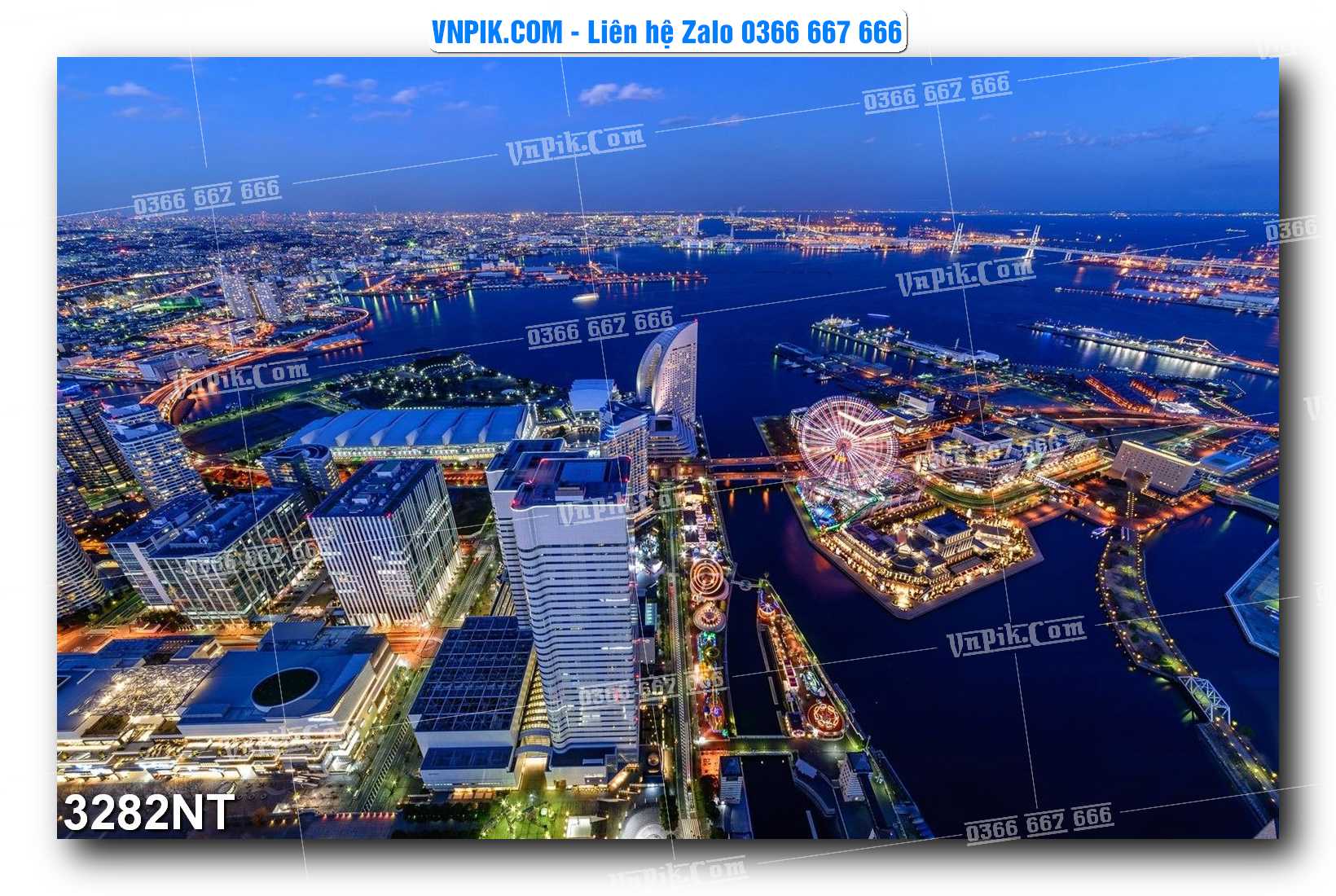 Tranh Trang Trí Phong Cảnh Nghệ Thuật Mã Số 3282NT