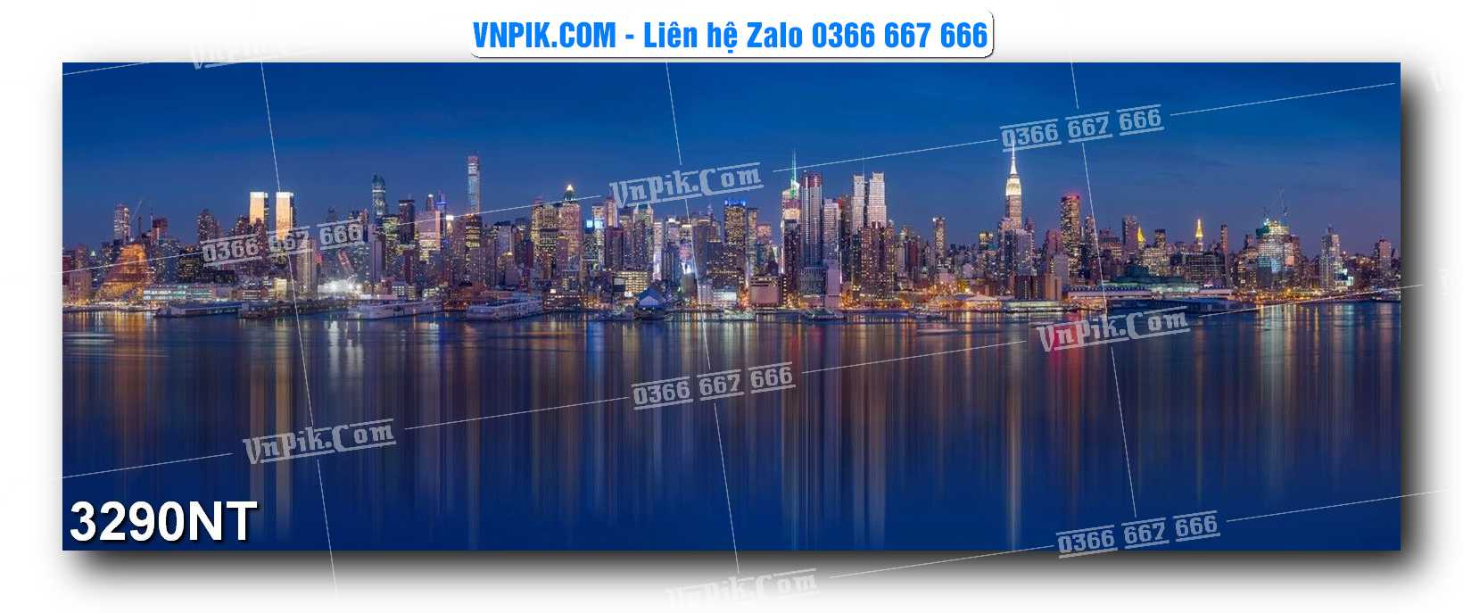Tranh Trang Trí Phong Cảnh Nghệ Thuật Mã Số 3290NT
