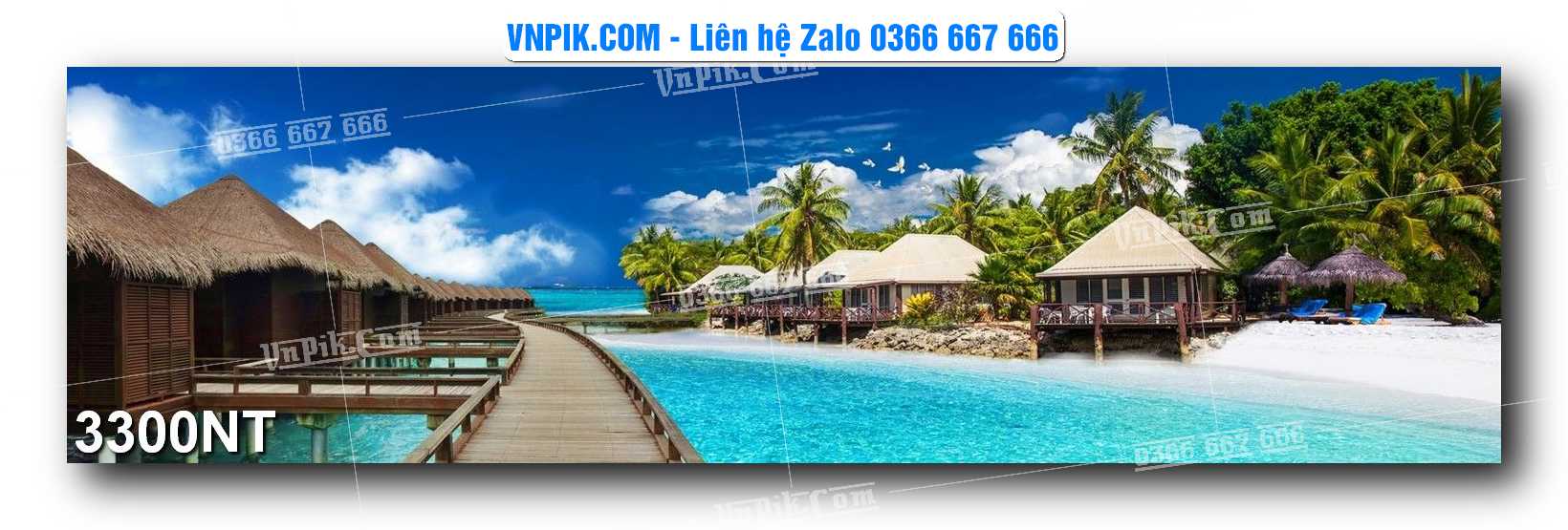 Tranh Trang Trí Phong Cảnh Nghệ Thuật Mã Số 3300NT
