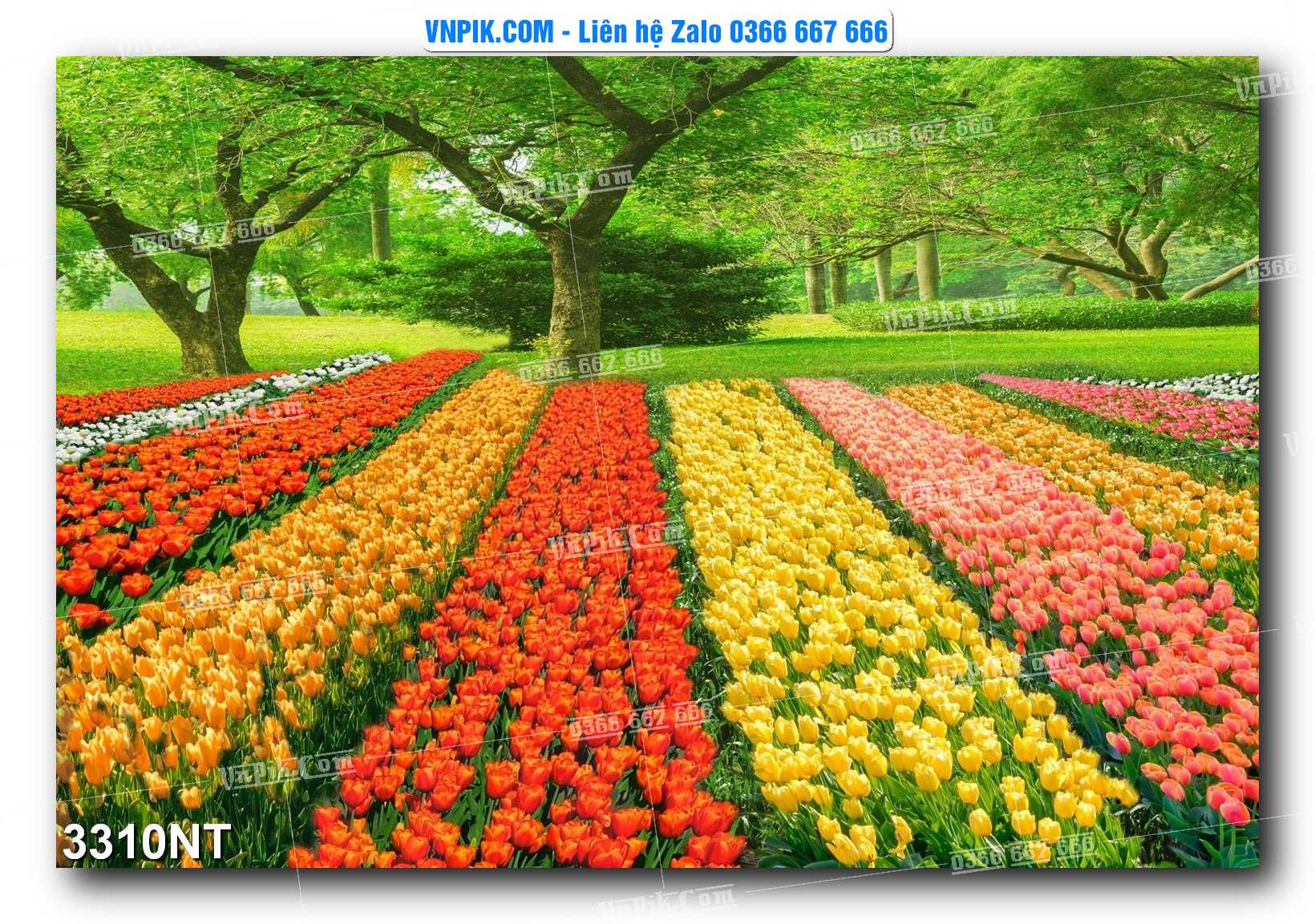 Tranh Trang Trí Phong Cảnh Nghệ Thuật Mã Số 3310NT
