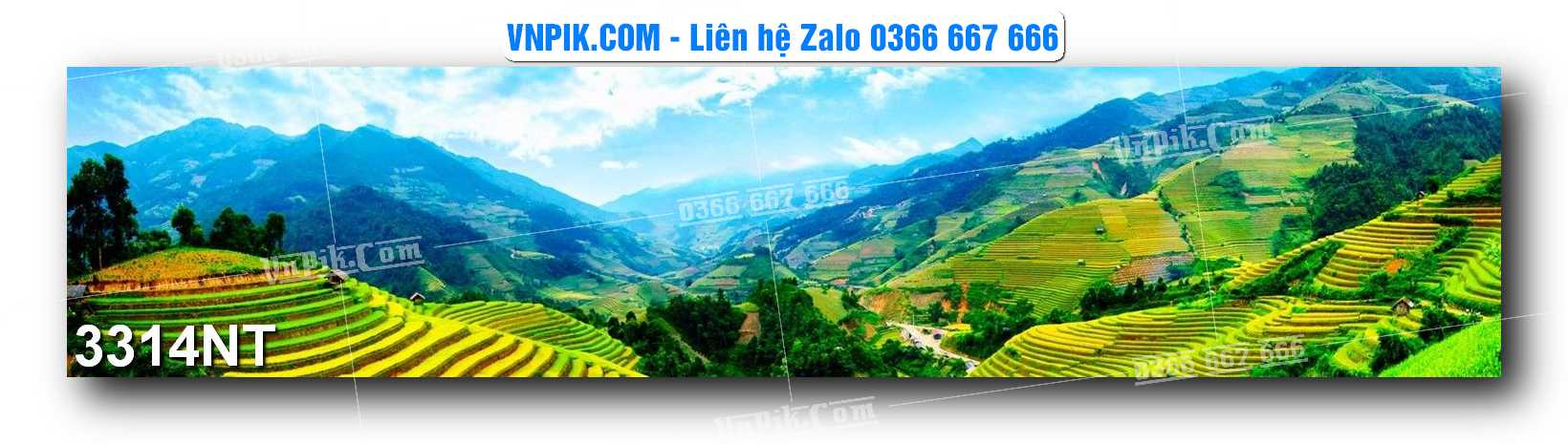 Tranh Trang Trí Phong Cảnh Nghệ Thuật Mã Số 3314NT