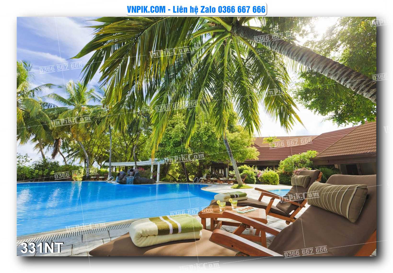 Tranh Trang Trí Phong Cảnh Nghệ Thuật Mã Số 331NT