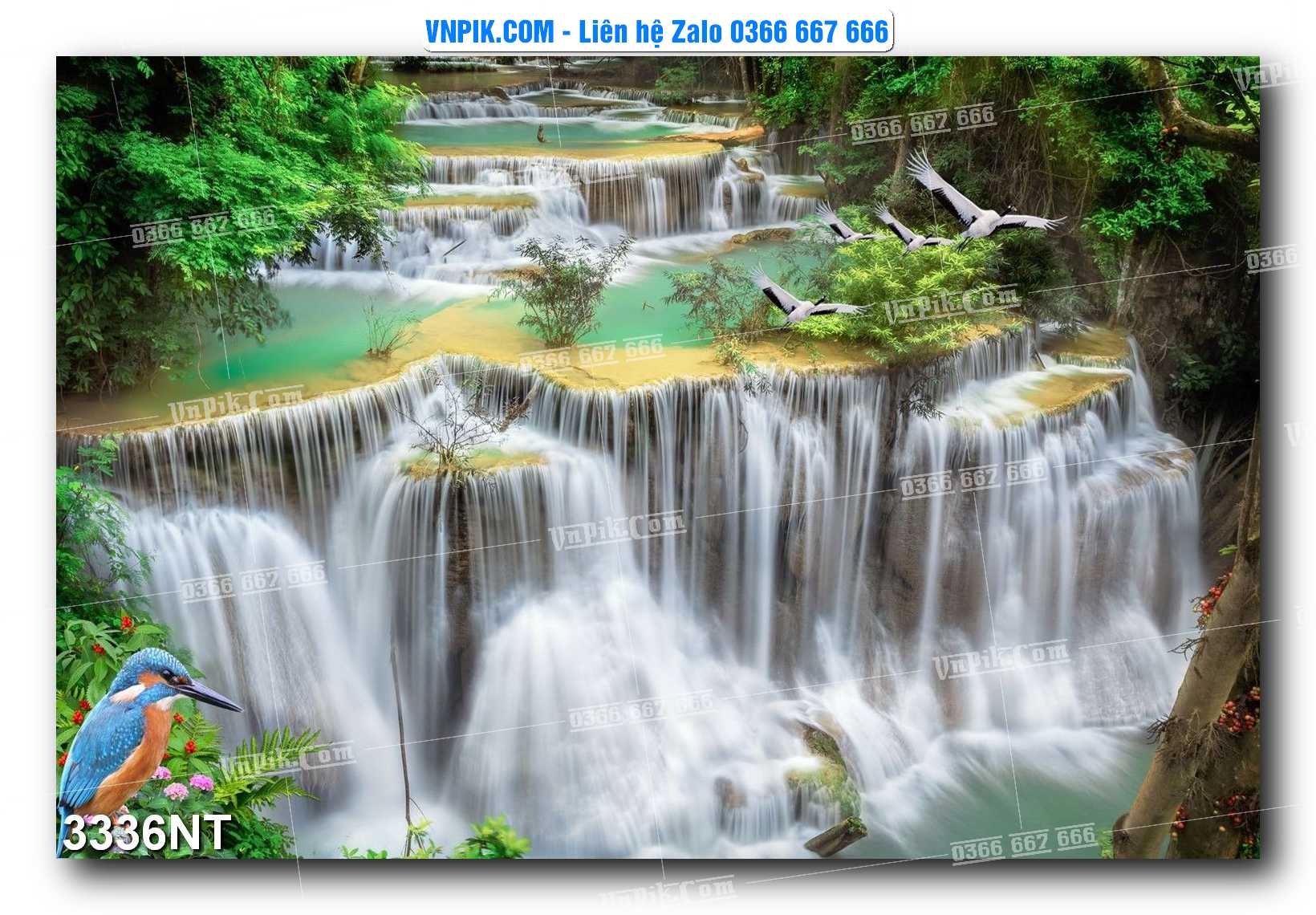 Tranh Trang Trí Phong Cảnh Nghệ Thuật Mã Số 3336NT