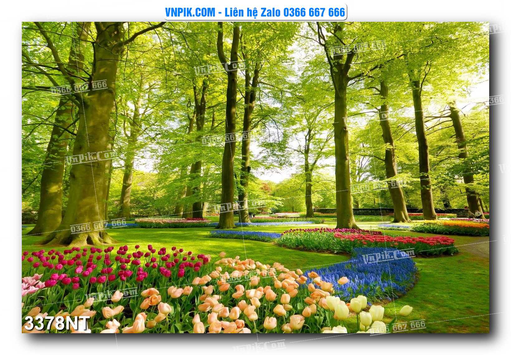 Tranh Trang Trí Phong Cảnh Nghệ Thuật Mã Số 3378NT