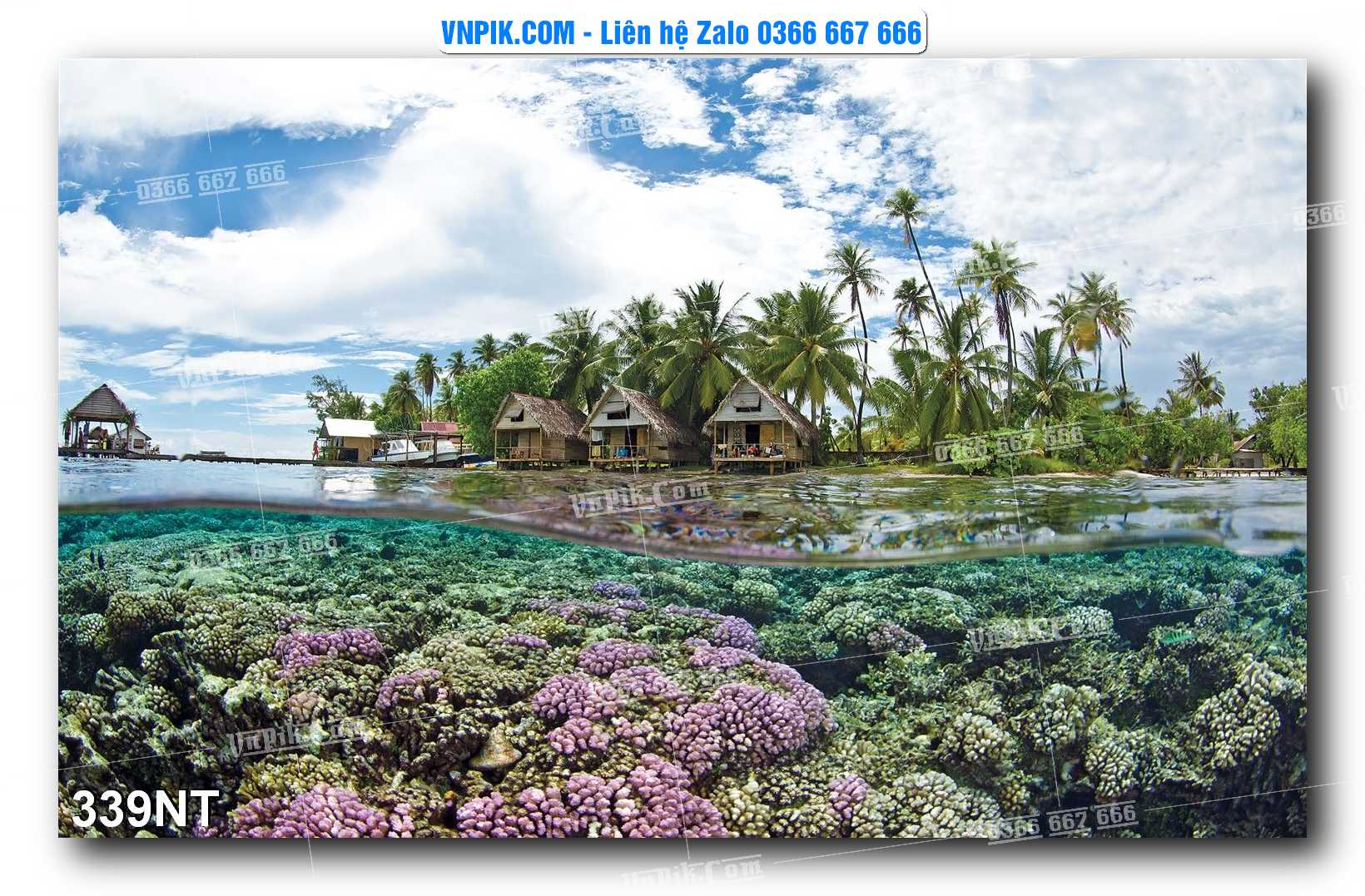 Tranh Trang Trí Phong Cảnh Nghệ Thuật Mã Số 339NT