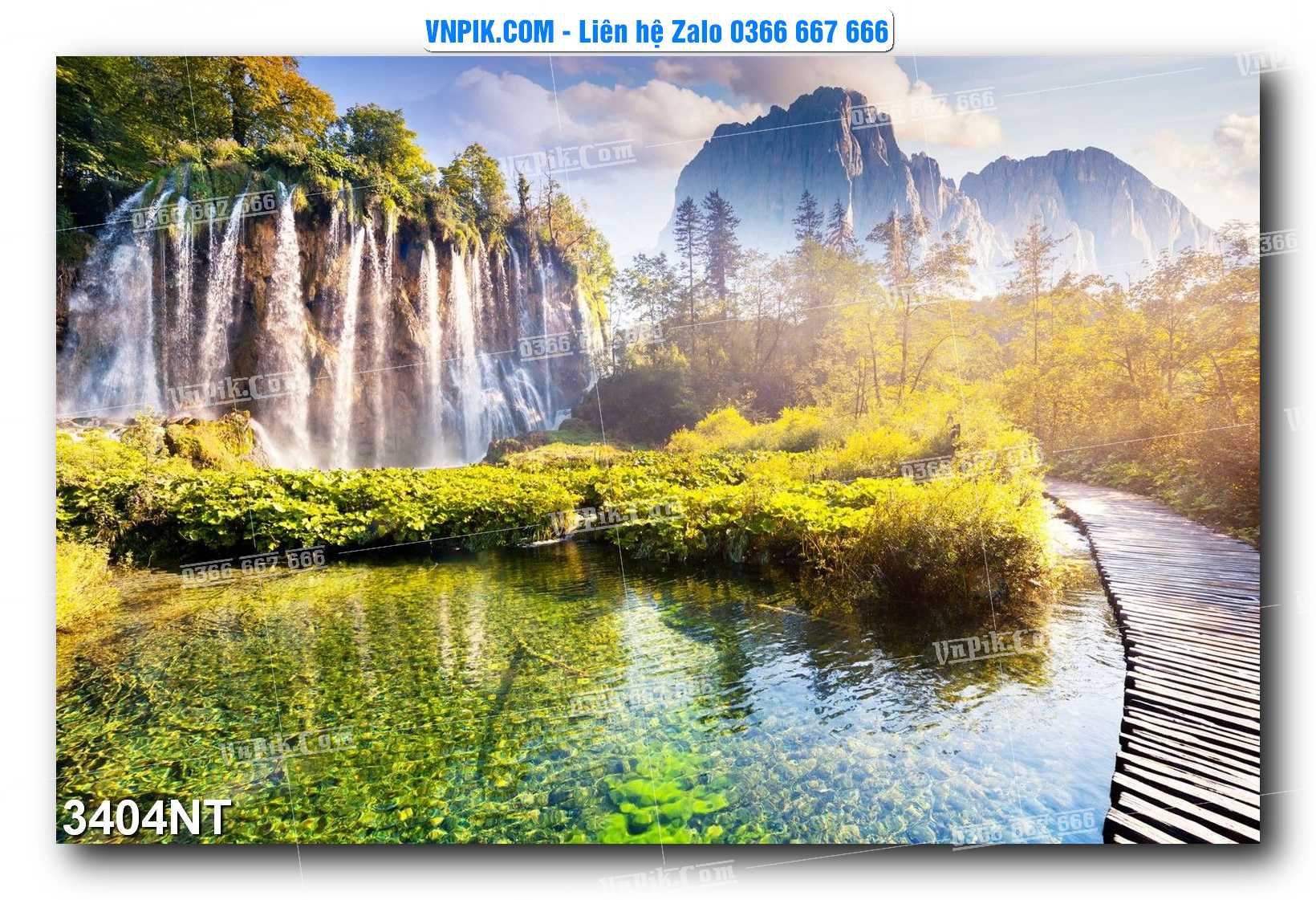 Tranh Trang Trí Phong Cảnh Nghệ Thuật Mã Số 3404NT