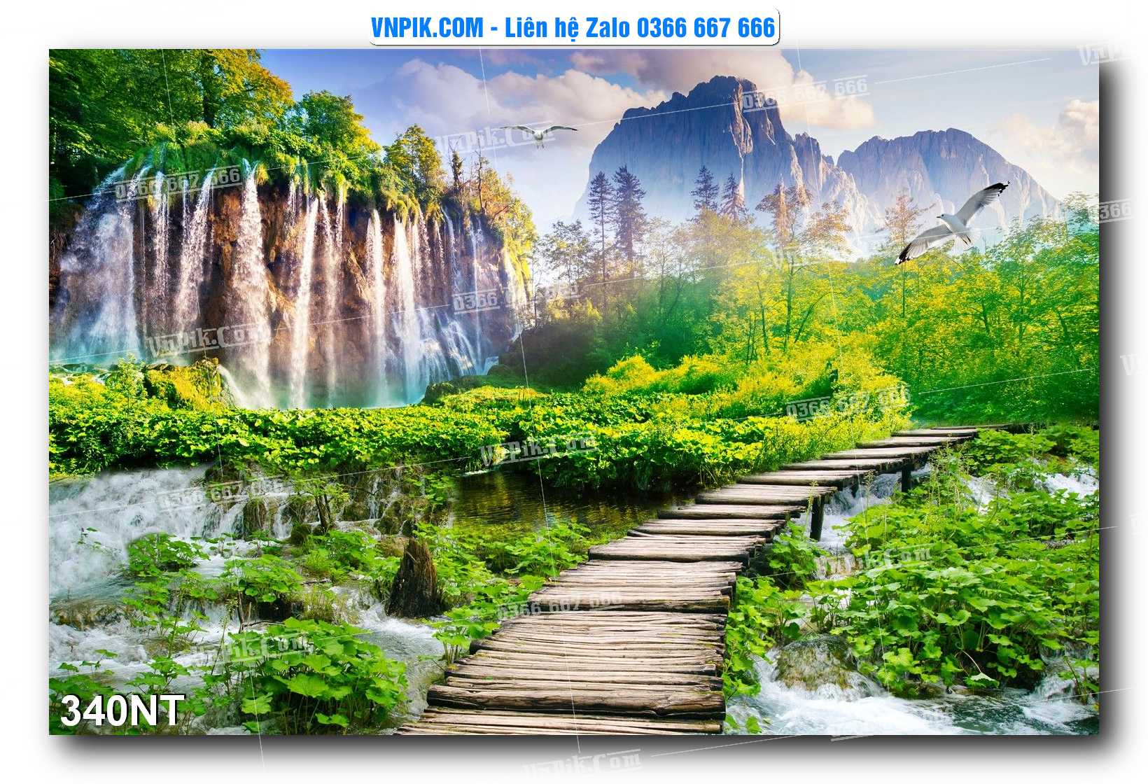 Tranh Trang Trí Phong Cảnh Nghệ Thuật Mã Số 340NT