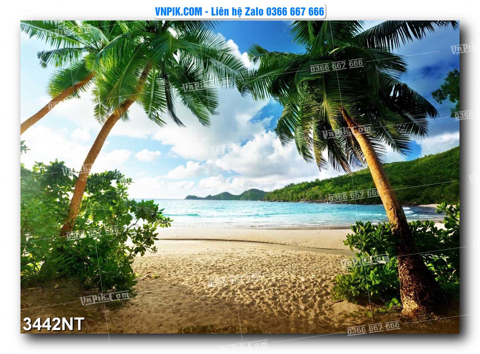 Tranh Trang Trí Phong Cảnh Nghệ Thuật Mã Số 3442NT