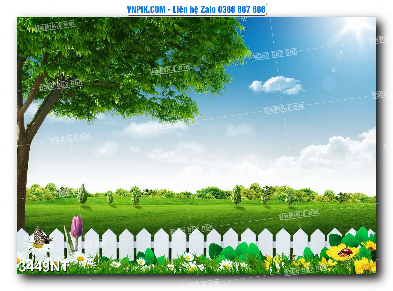 Tranh Trang Trí Phong Cảnh Nghệ Thuật Mã Số 3449NT