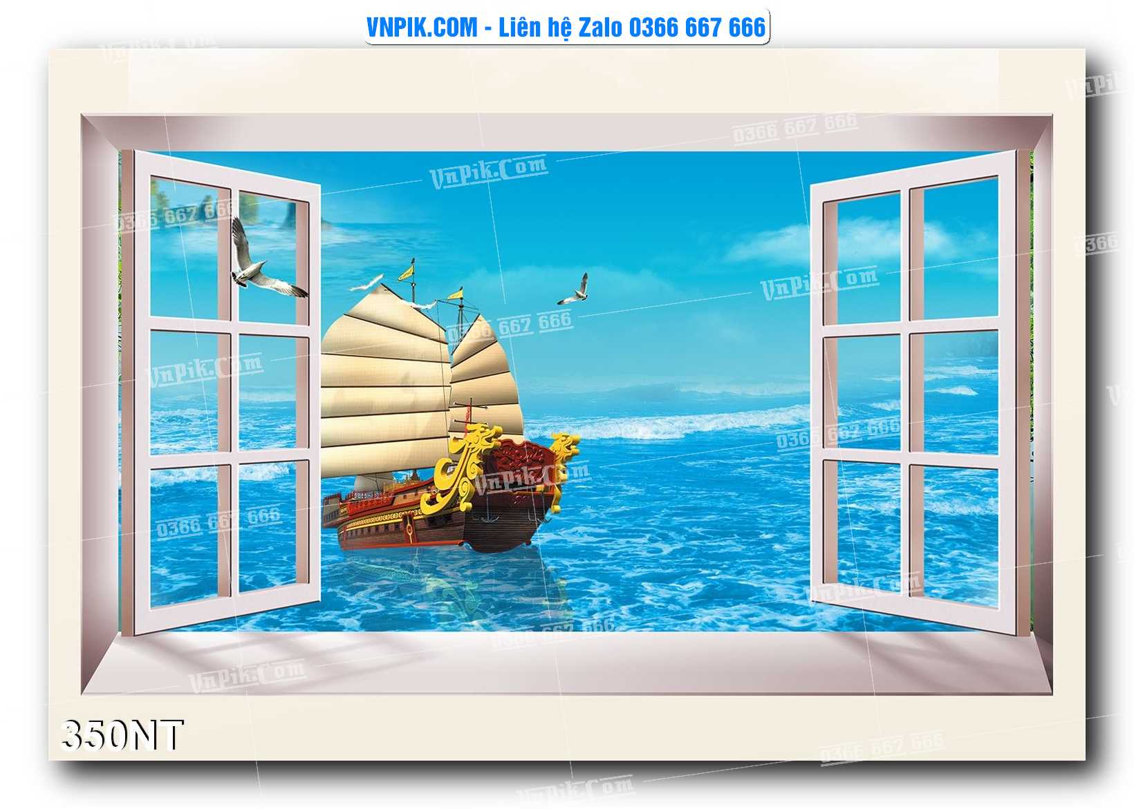 Tranh Trang Trí Phong Cảnh Nghệ Thuật Mã Số 350NT